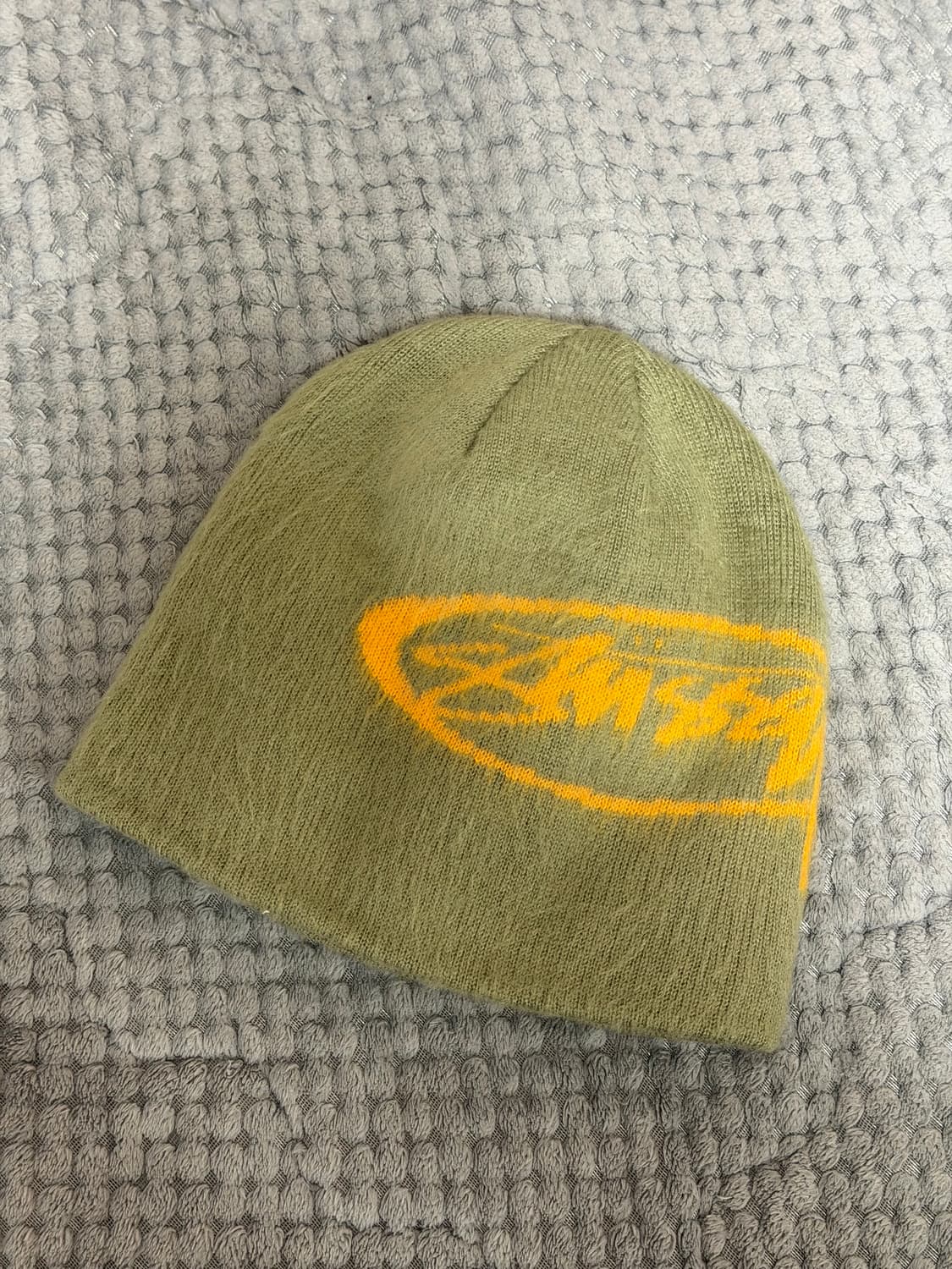 스투시 스컬캡 브러쉬드 오벌 비니 세이지 상품이미지2