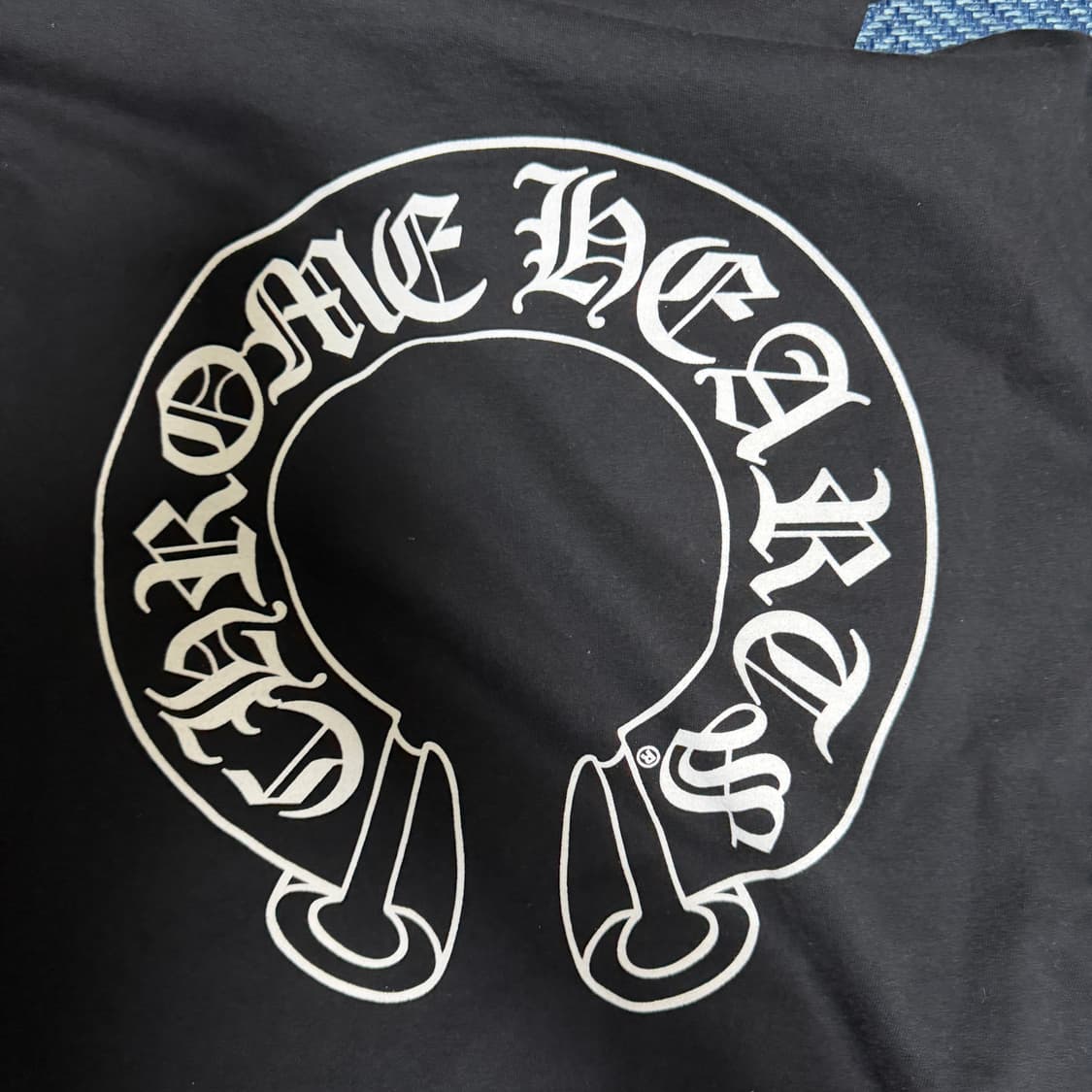 [L]크롬하츠 홀스슈 플로랄 후드 블랙 상품이미지7