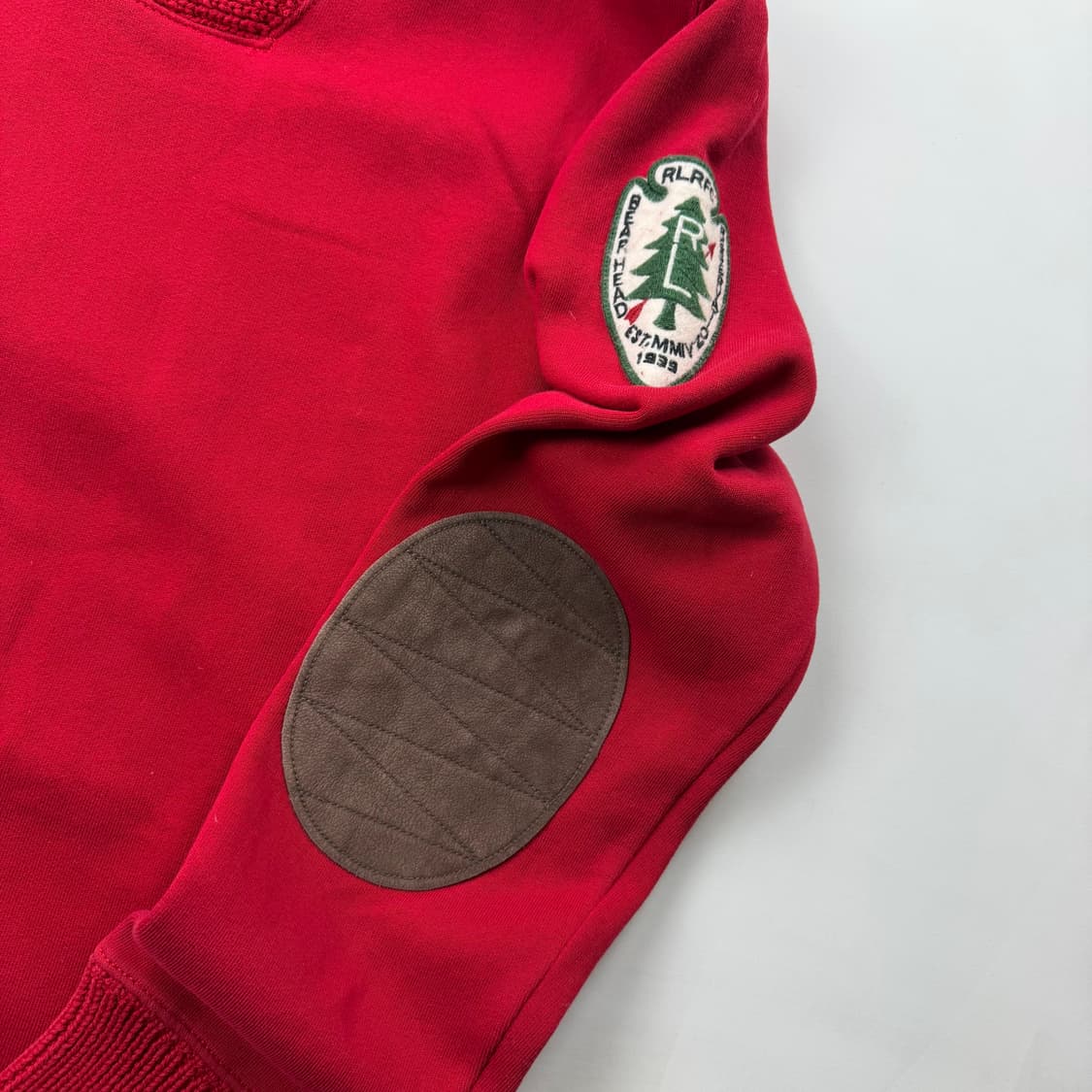 랄프로렌 럭비 숄카라 엘보패치 니트 상품이미지5