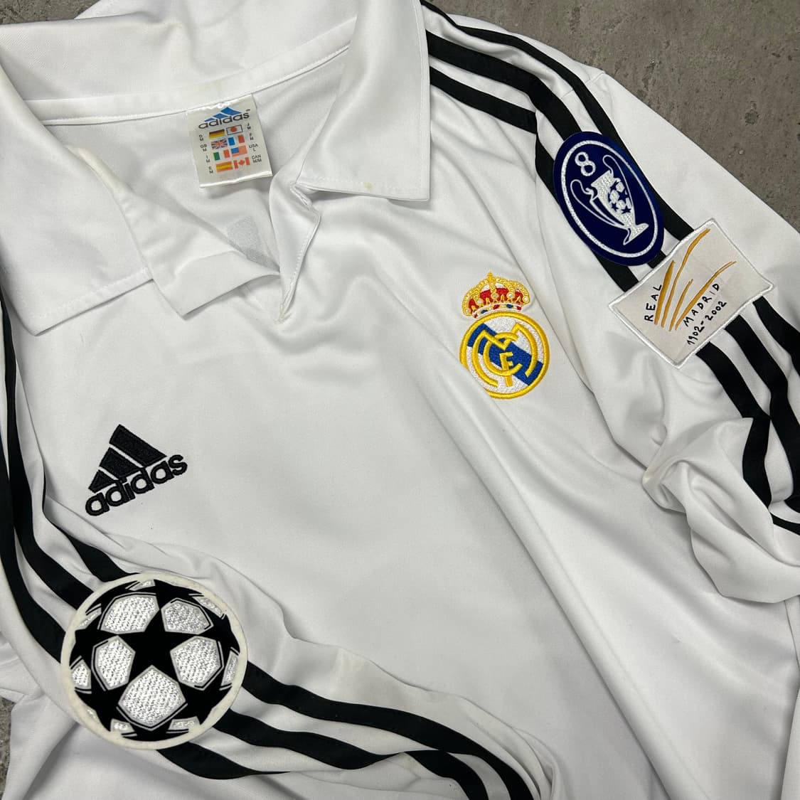 아디다스 레알 지단 져지 유니폼 [1355] 상품이미지6