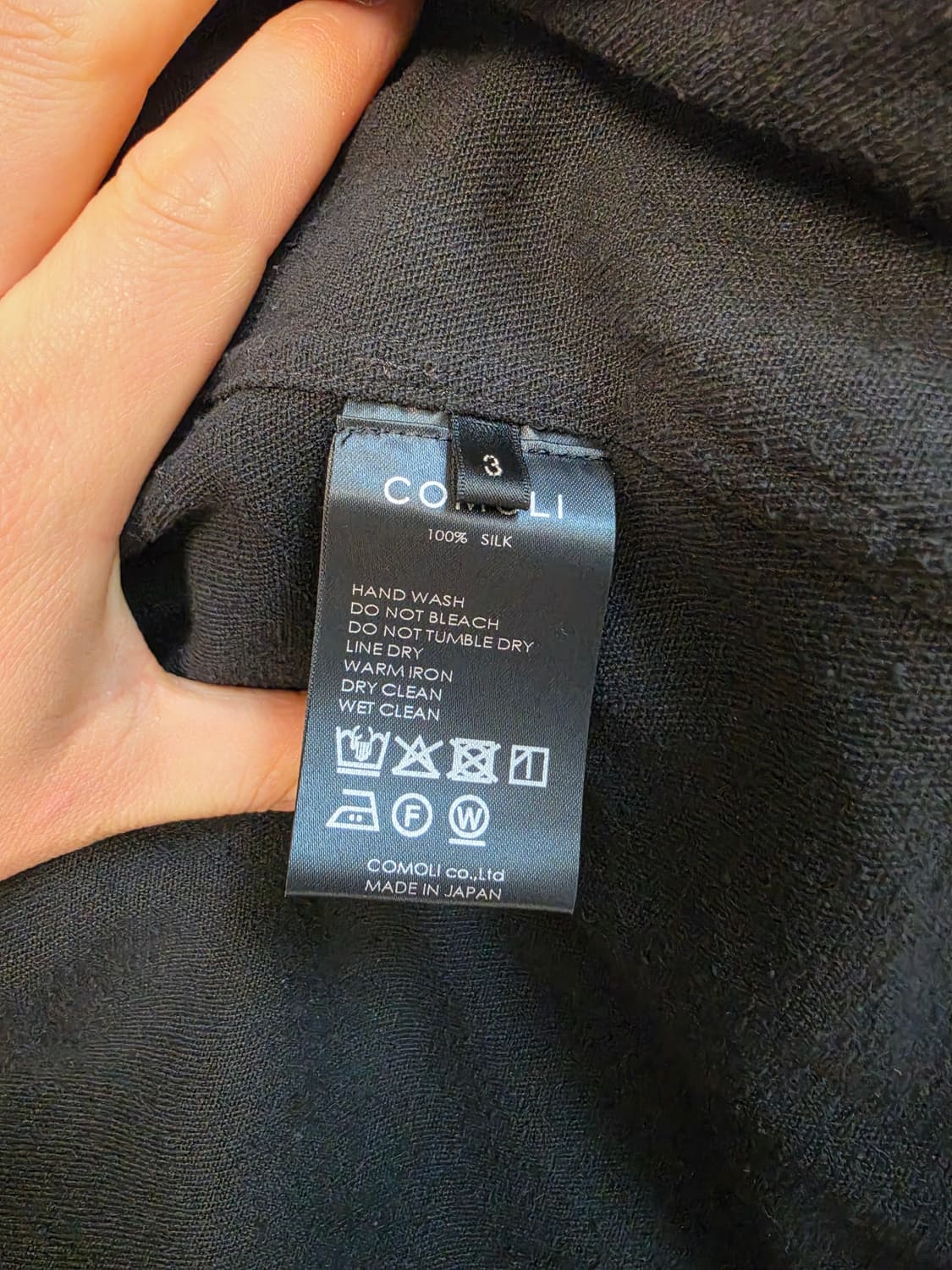 코모리 26ss 실크넵 자켓+팬츠  3사이즈 셋업으로 판매합니다. 상품이미지4