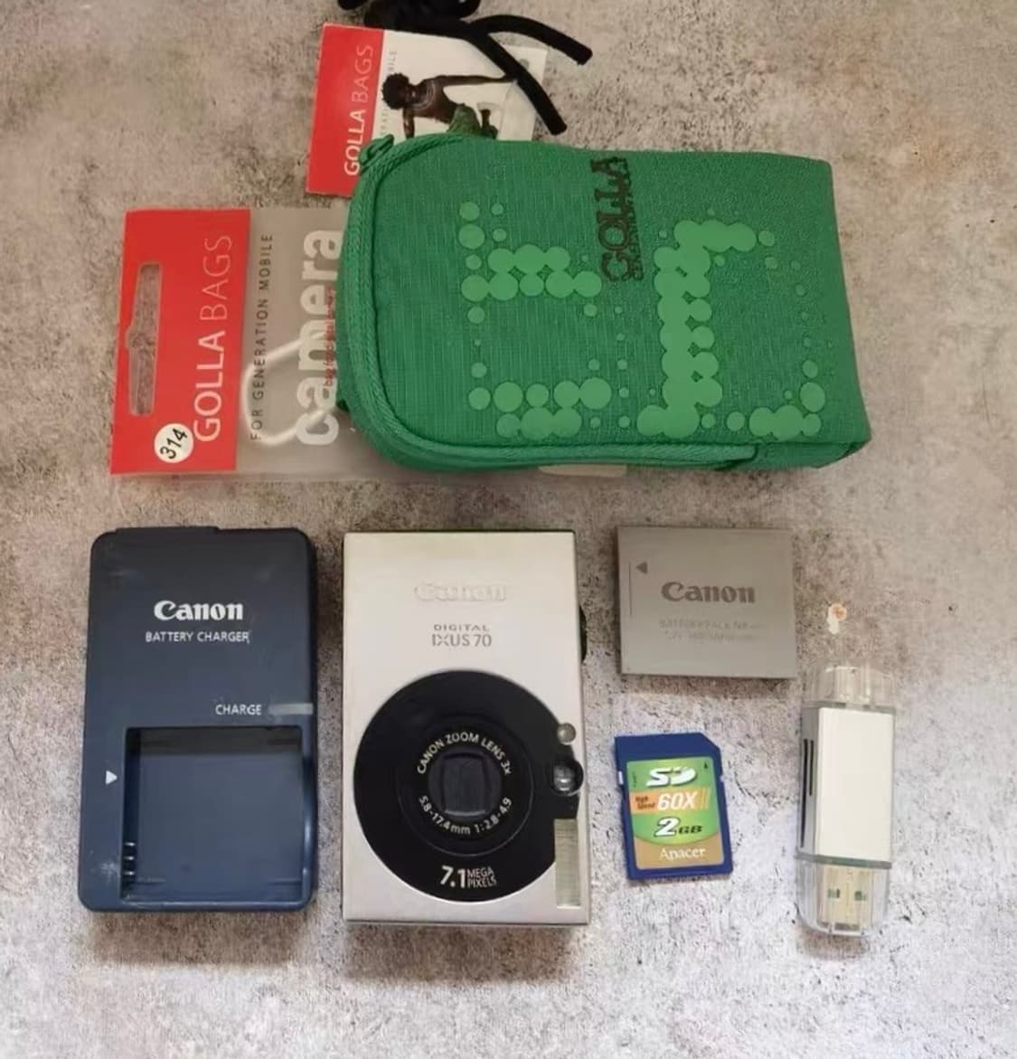 캐논 익서스 70 CANON IXUS 70 빈티지 디지털카메라 디카 상품이미지6