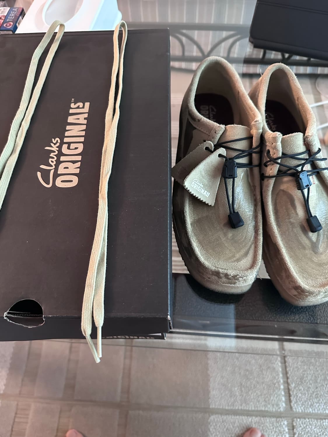클락스 × 폴리퀀트 왈라비 (Maple Suede) 270 판매 상품이미지5