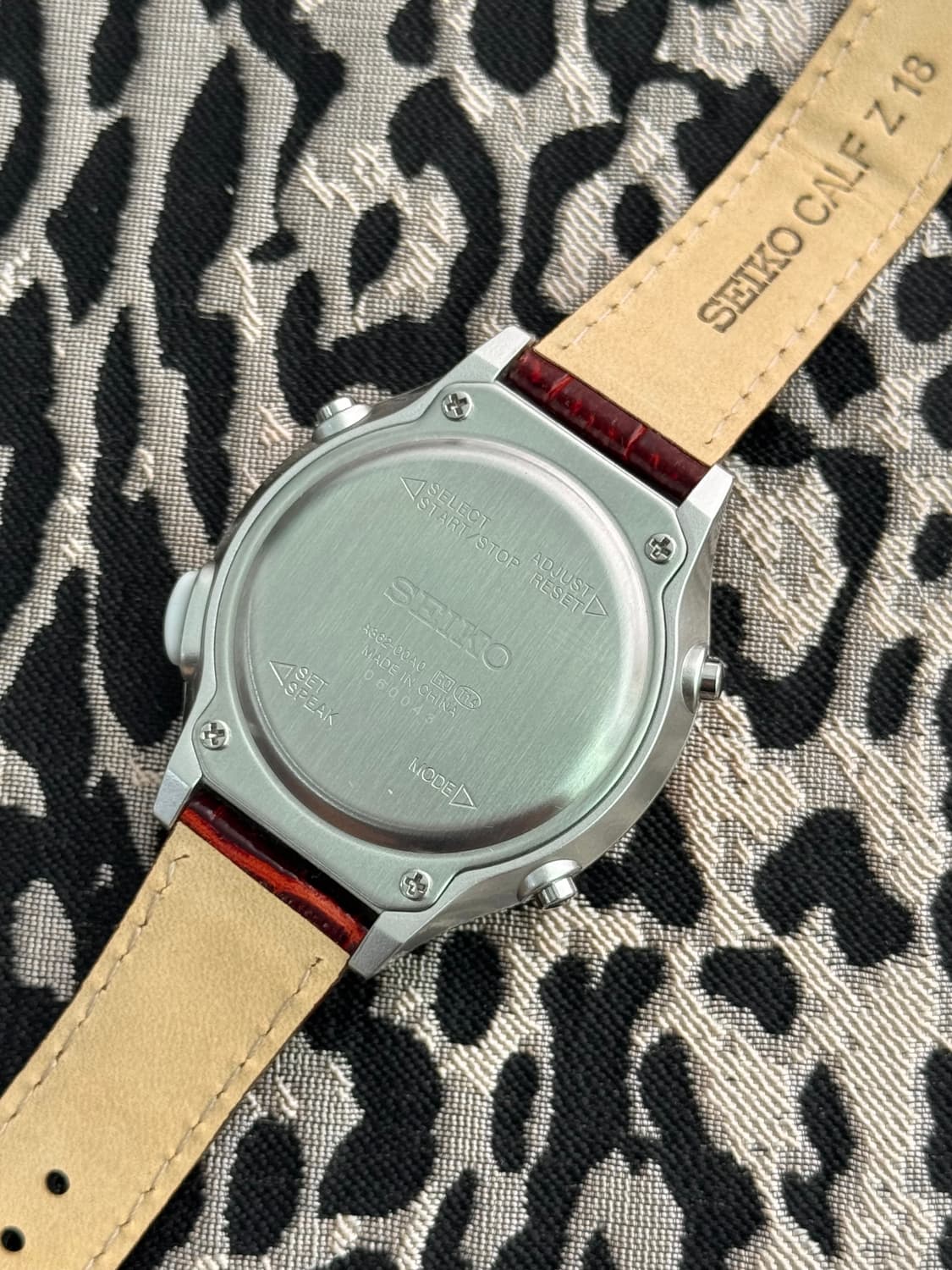 Seiko Talking Voice Watch (미품/풀박스) 상품이미지6