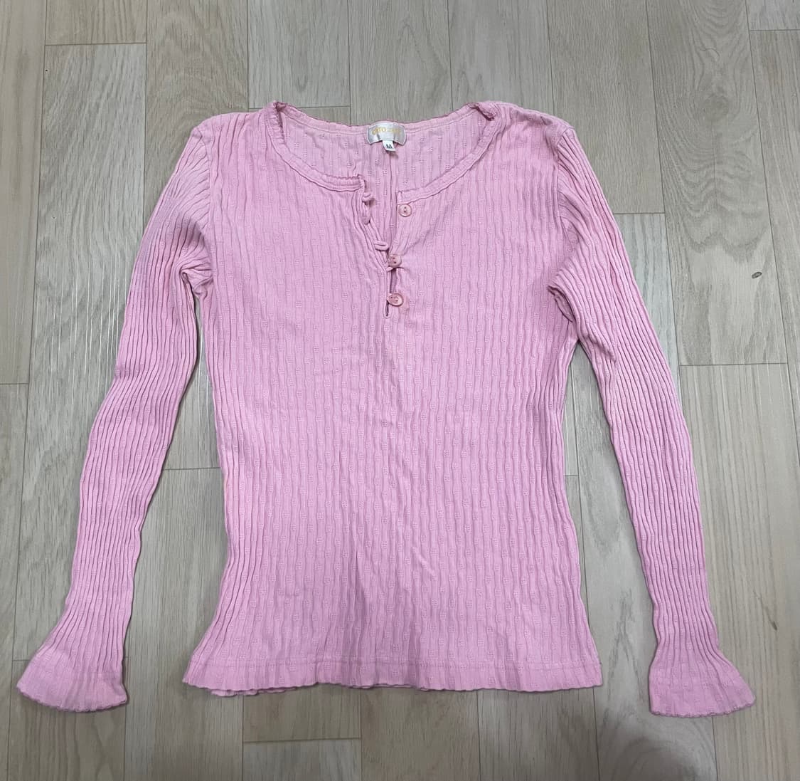 빈티지 다홍핑크 슬리브 상품이미지1