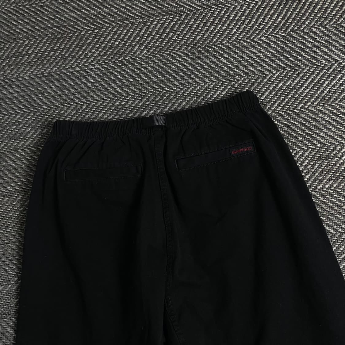 그라미치 벨티드 테이퍼드 치노 팬츠 블랙y 3616 상품이미지6