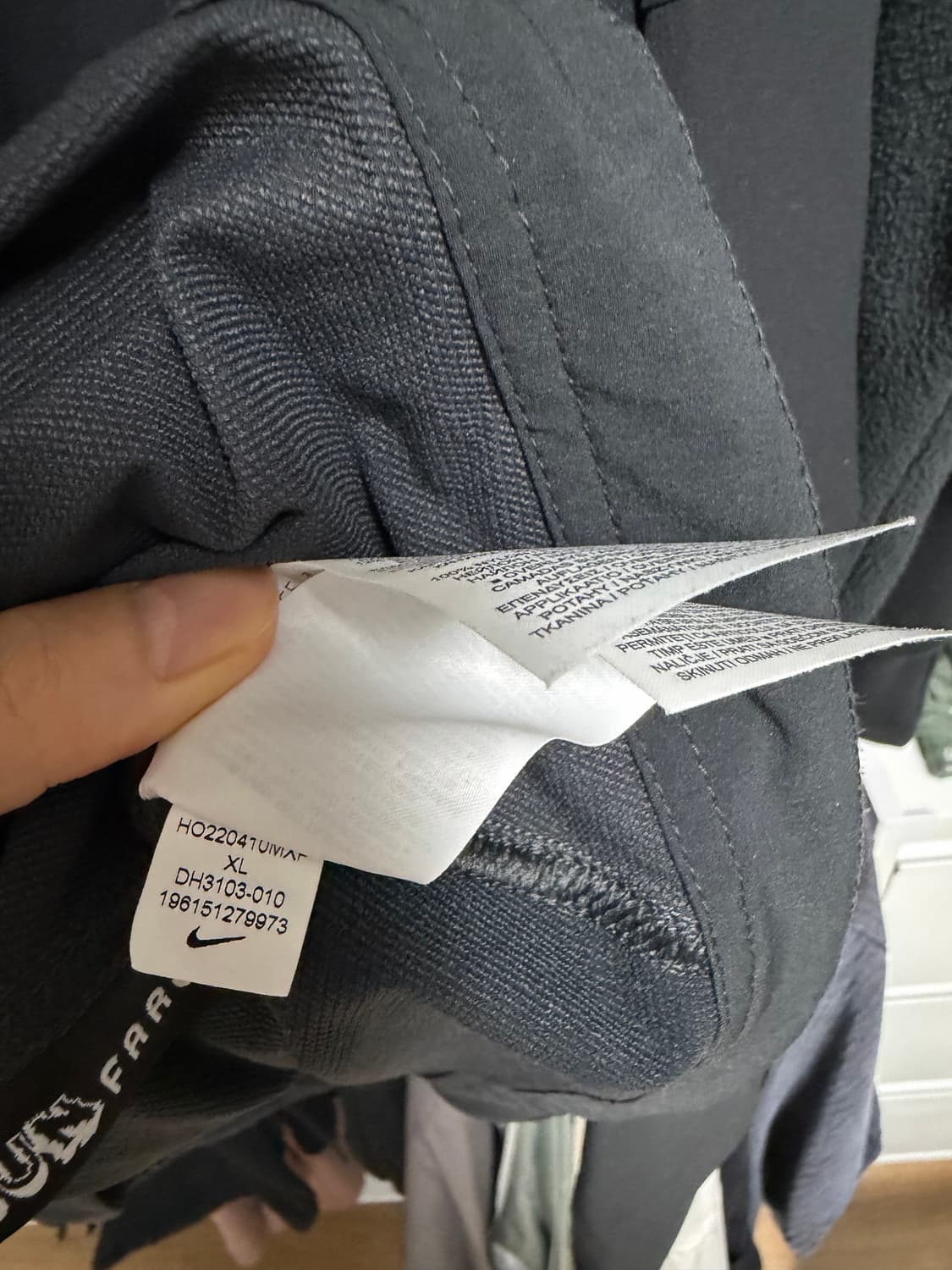 [해외xl] 나이키 ACG 썬 페어러 자켓 블랙 - US/EU 상품이미지6