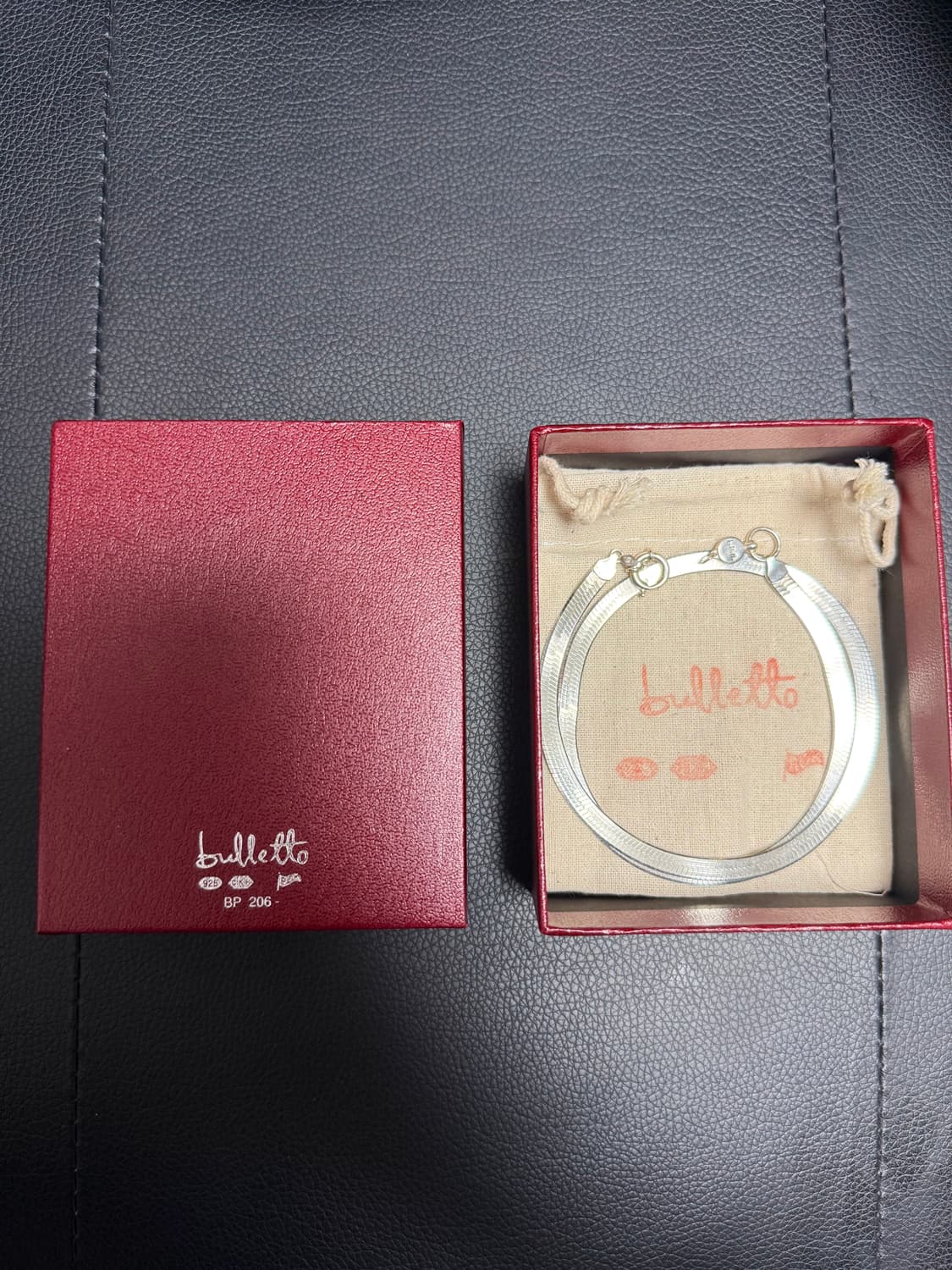 불레또(bulletto) BNK66 스네이크 체인 상품이미지5