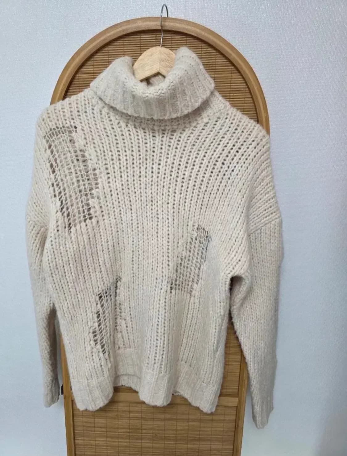 IRO 이로 알파카 디스트로이드 터틀넥 니트 (55) 상품이미지1