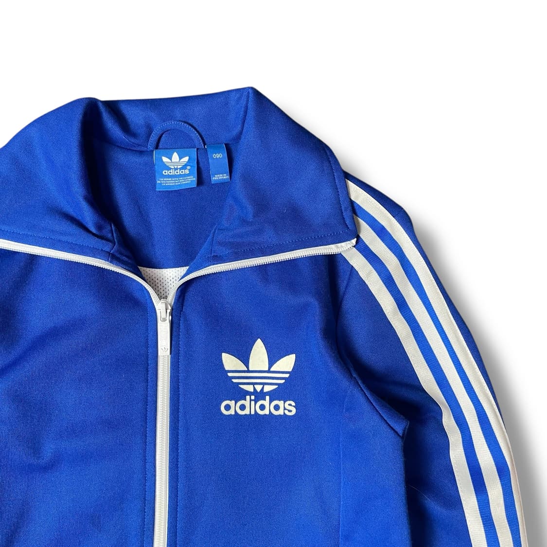 아디다스 빅로고 유로파 트랙탑 블루 져지 90 상품이미지3