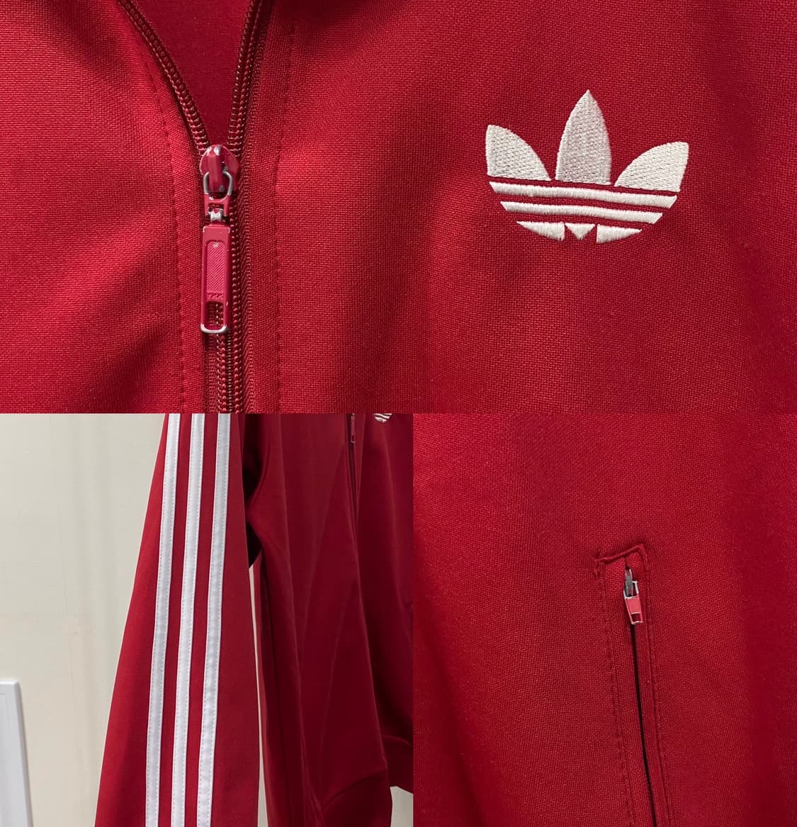 아디다스 파이어버드 트랙탑 레드 상품이미지3