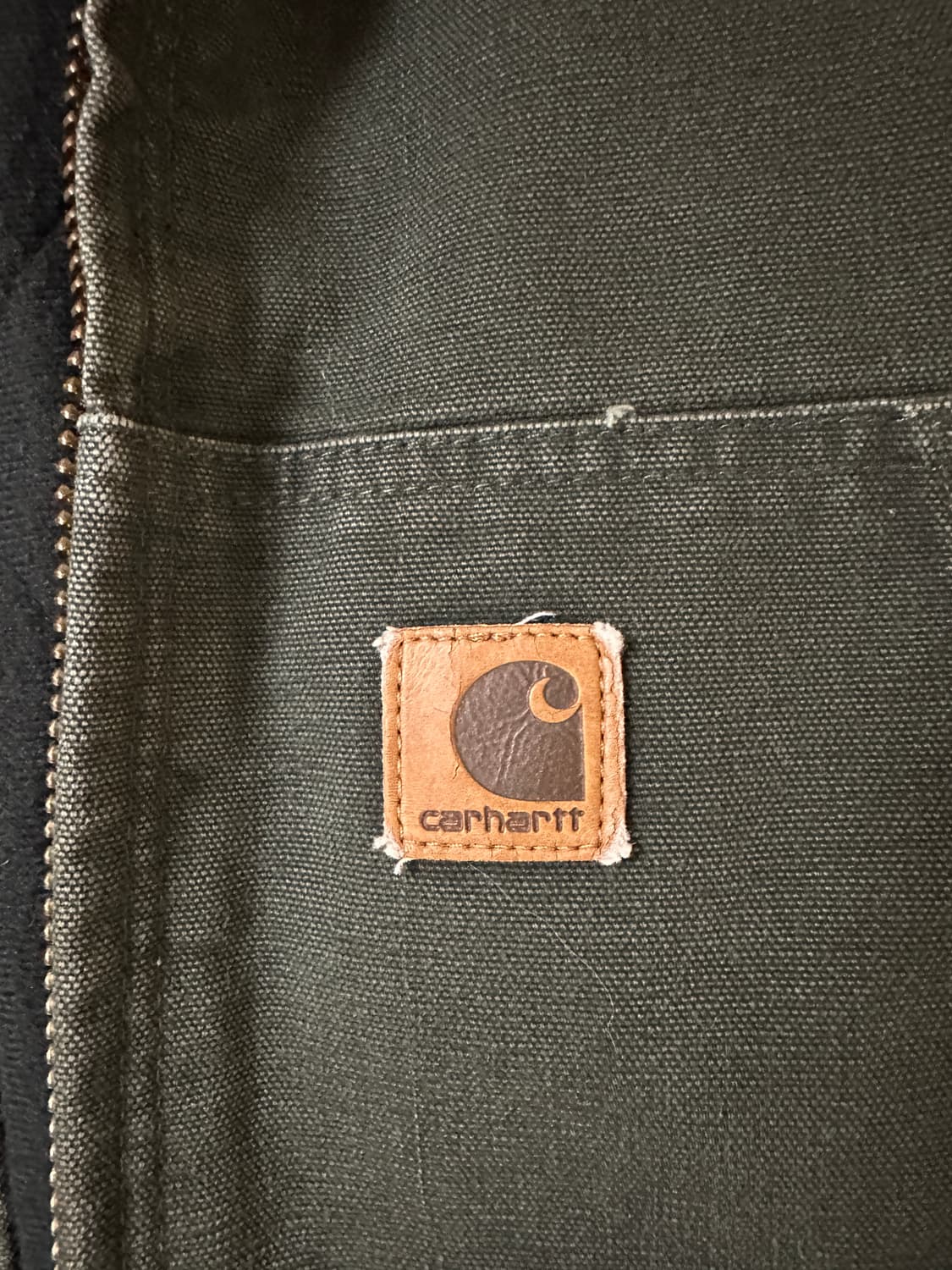 칼하트 액티브자켓 j130 moss xl 상품이미지7