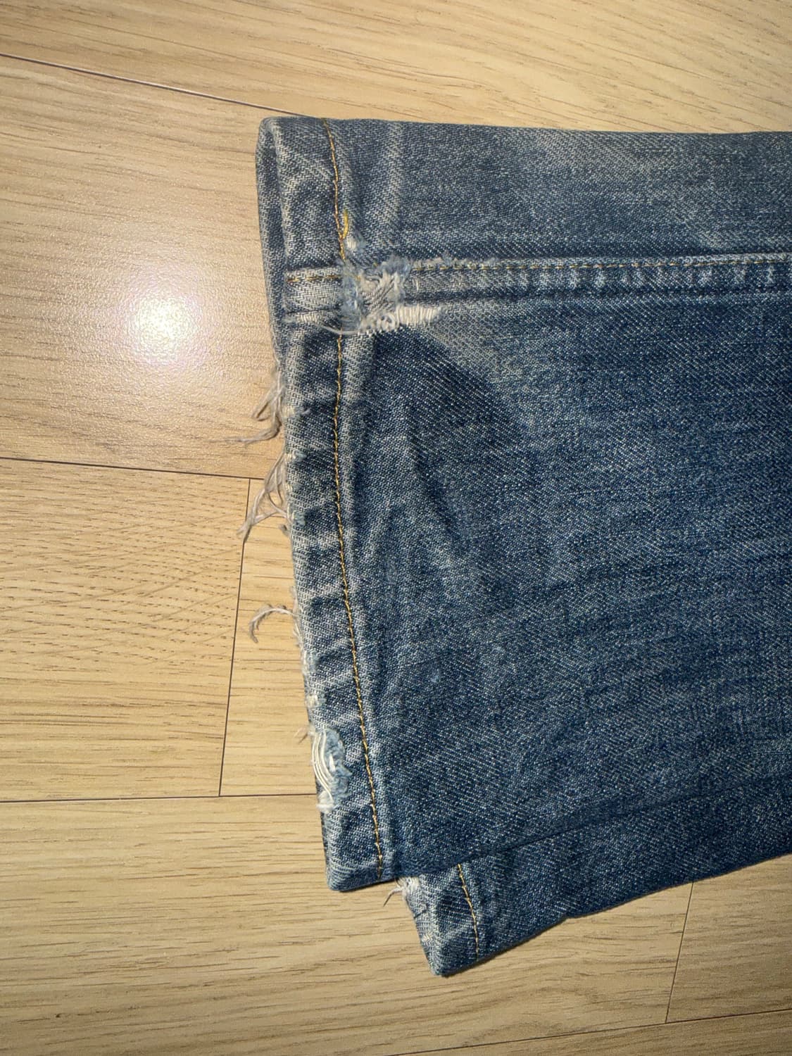 Helmut Lang 1998 Washed Denim 상품이미지5