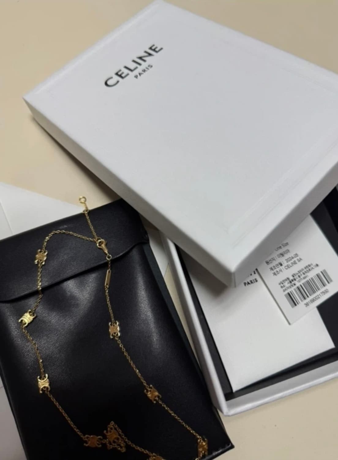 셀린느 트리옹프 목걸이 상품이미지1