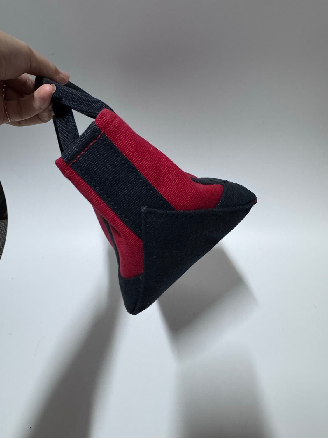 폴로 랄프로렌 캔버스 미니 토트백 레드 상품이미지4