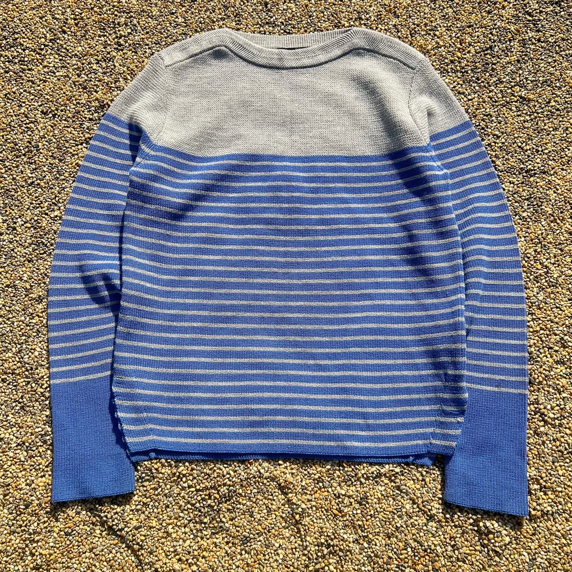 솔리드 옴므 우영미 스트라이프 니트  상품이미지1