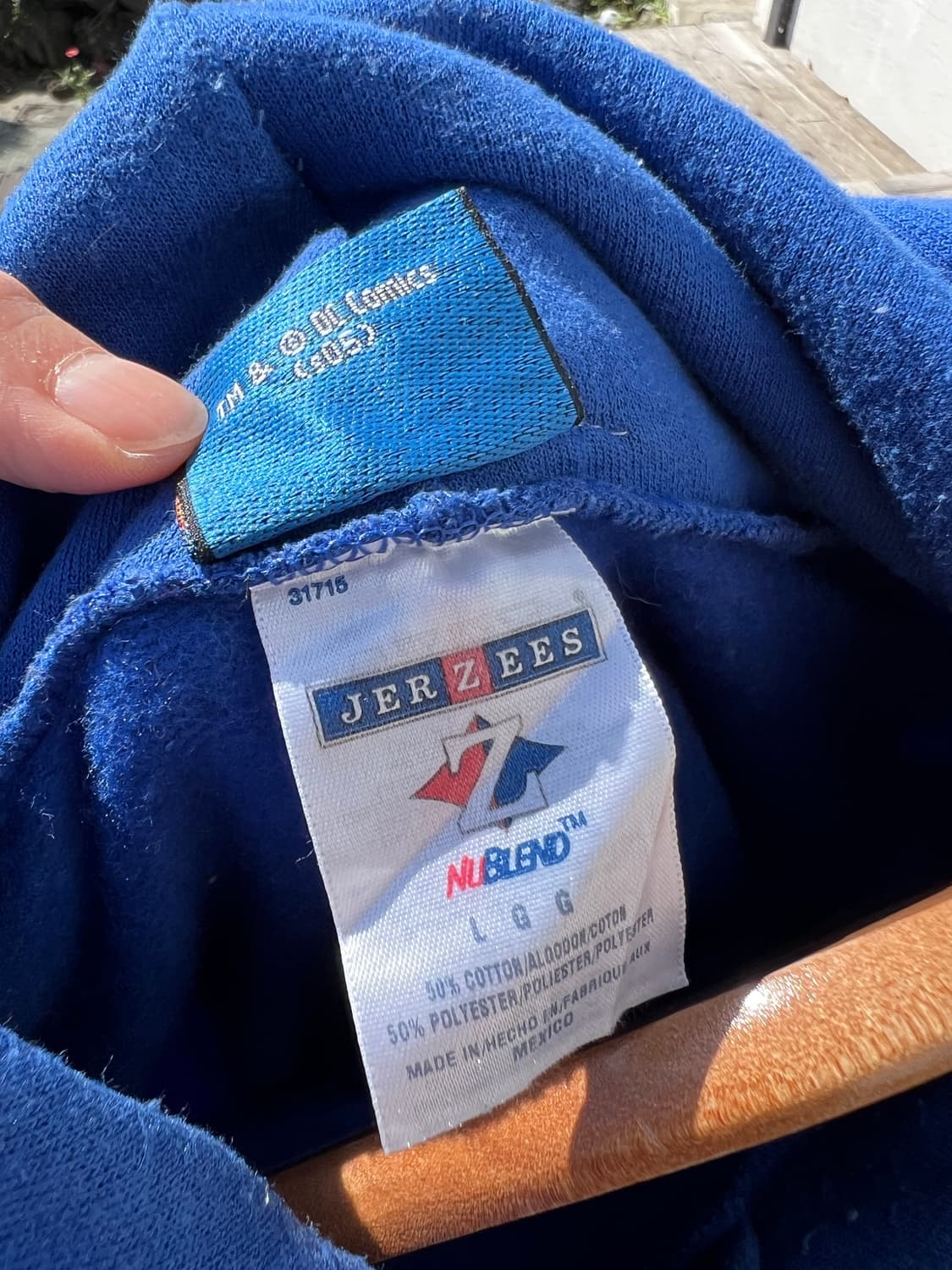 90s OG 빈티지 슈퍼맨 후드티 정품 상품이미지6