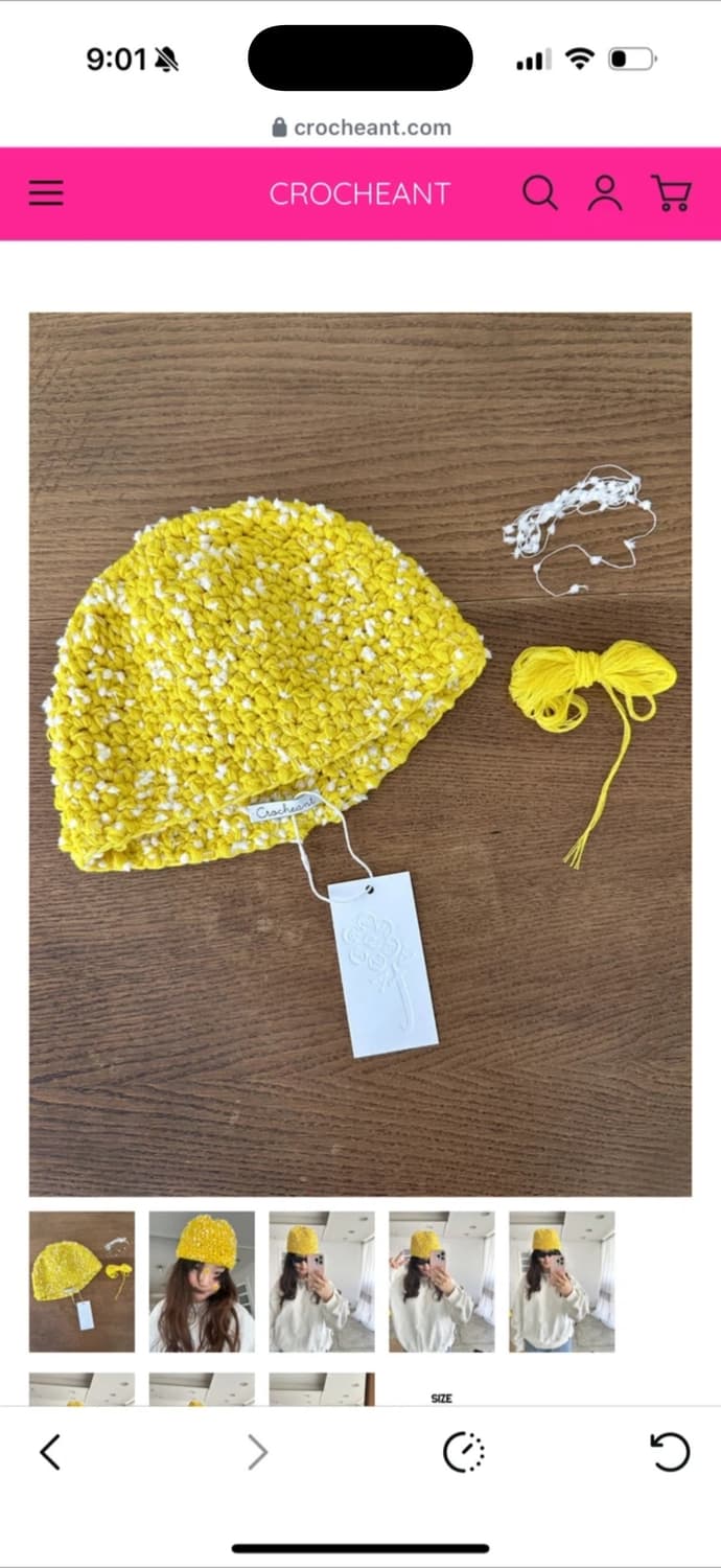 크로쉐안트 비니 상품이미지3