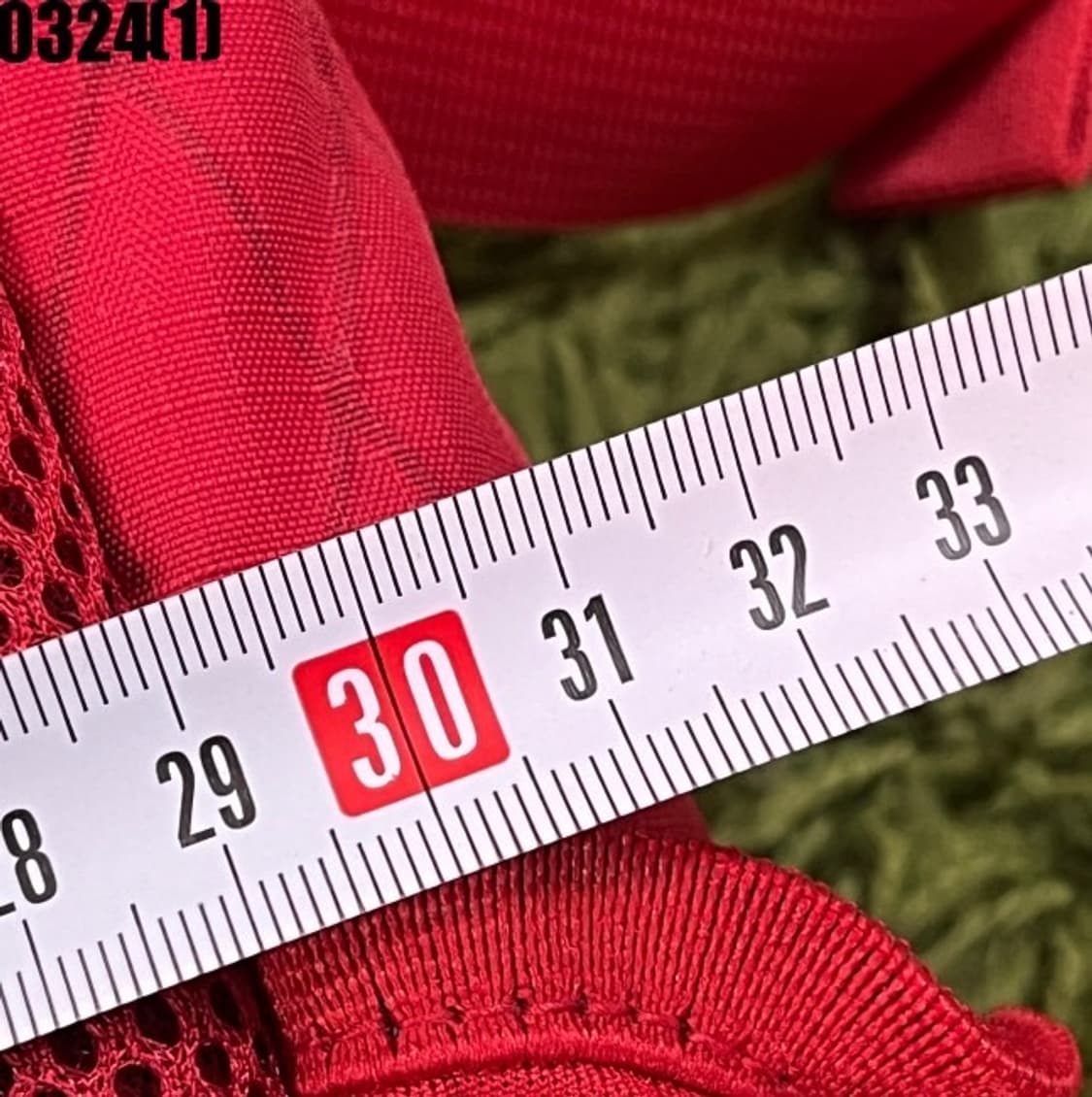 슈프림 18fw 레드 백팩 가방 상품이미지5