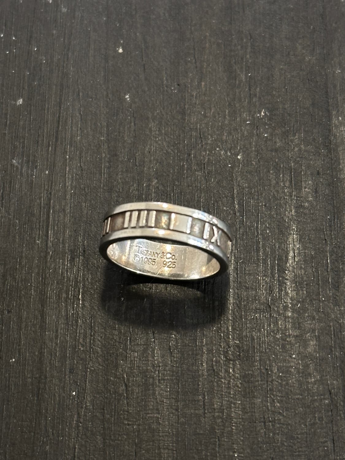 Tiffany & Co. Atlas 925Silver Ring 상품이미지3