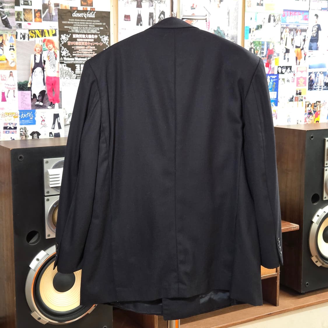 JPN 스트라이프 더블버튼 블레이저 자켓 상품이미지5