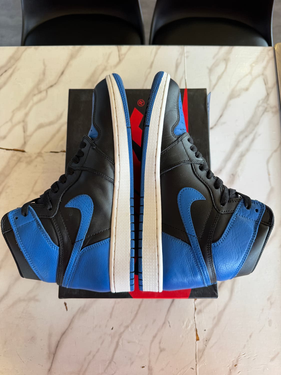 조던1 레트로 하이 로얄(2017) 265 팝니다 상품이미지3