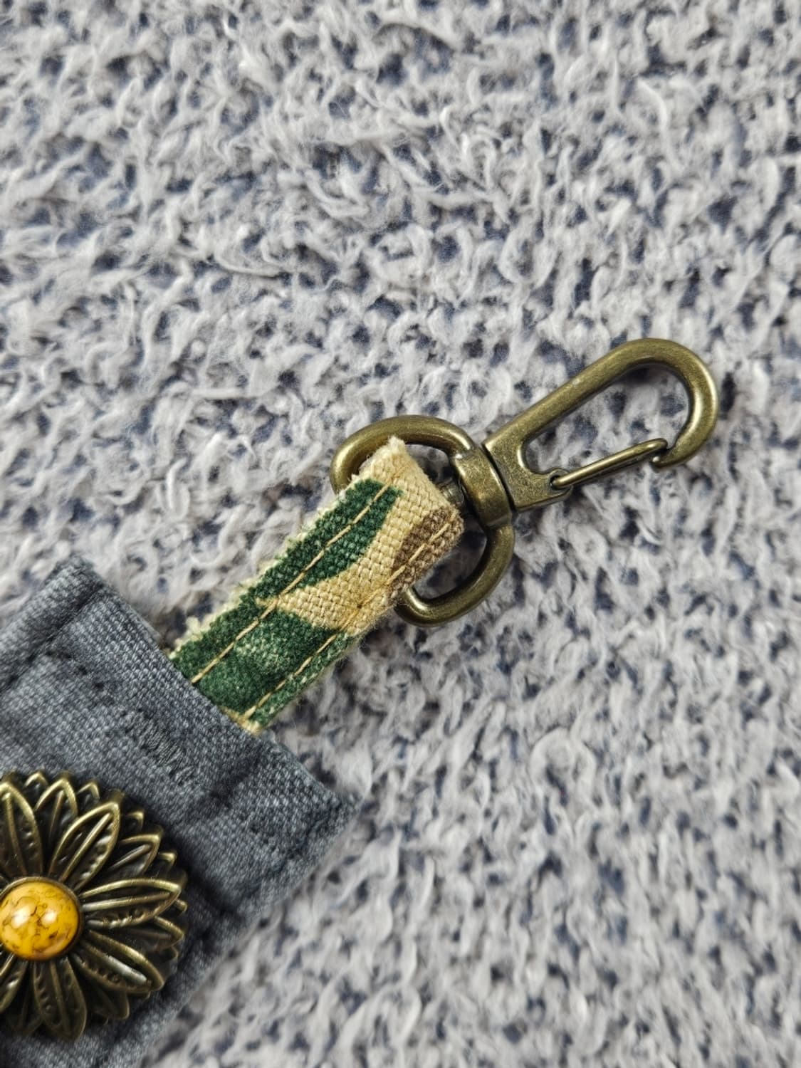 칼하트 버튼 핸드메이드 커스텀 카라비너 키링 ( OS ) / 10887 상품이미지4