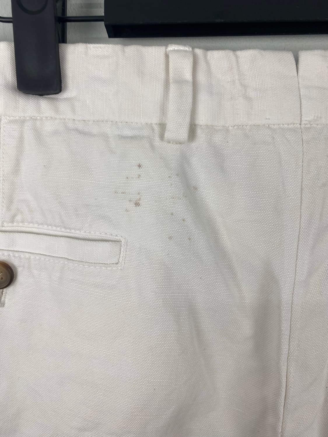 로로피아나 Loro piana 화이트 코튼 마 팬츠 52 상품이미지7