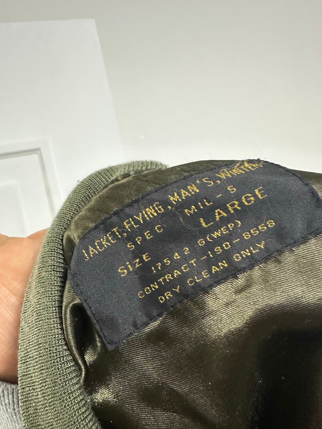 미해군 G-8 웹자켓 상품이미지4