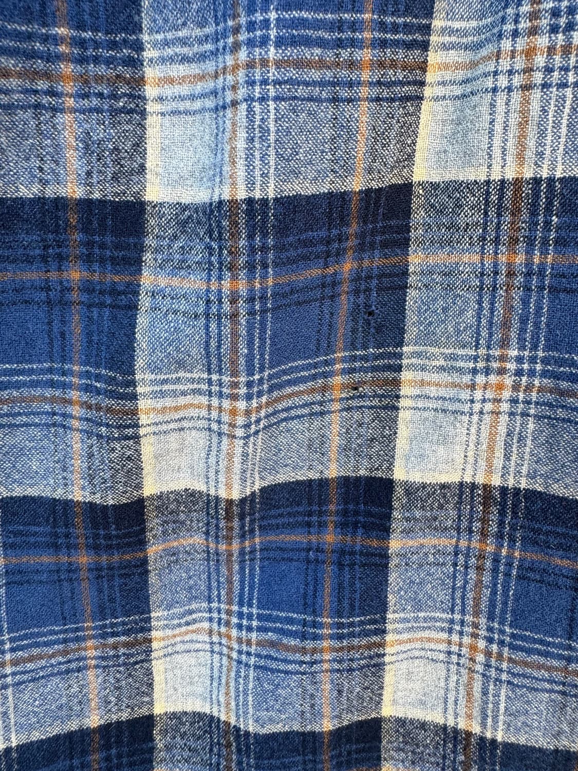 80s pendleton 펜들턴 울 체크 더블 포켓 플란넬 셔츠 XL 상품이미지8