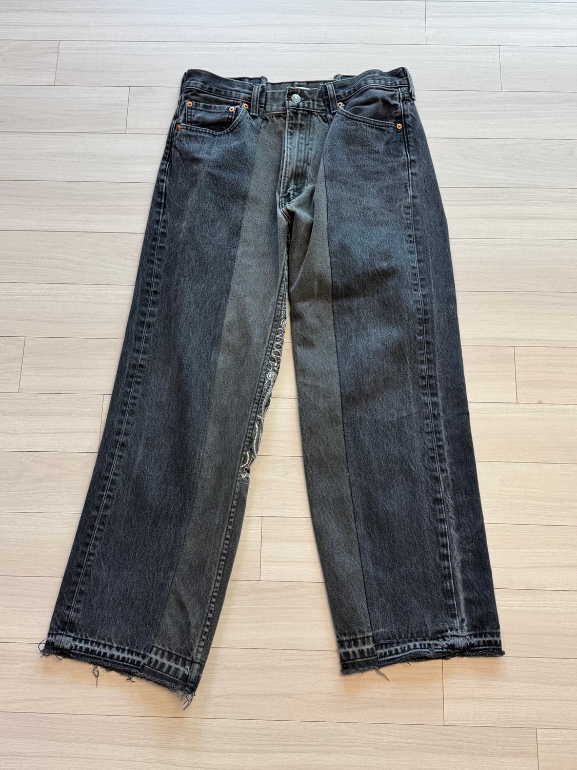 이스트오캄 리바이스 리메이크 흑청 데님 상품이미지1