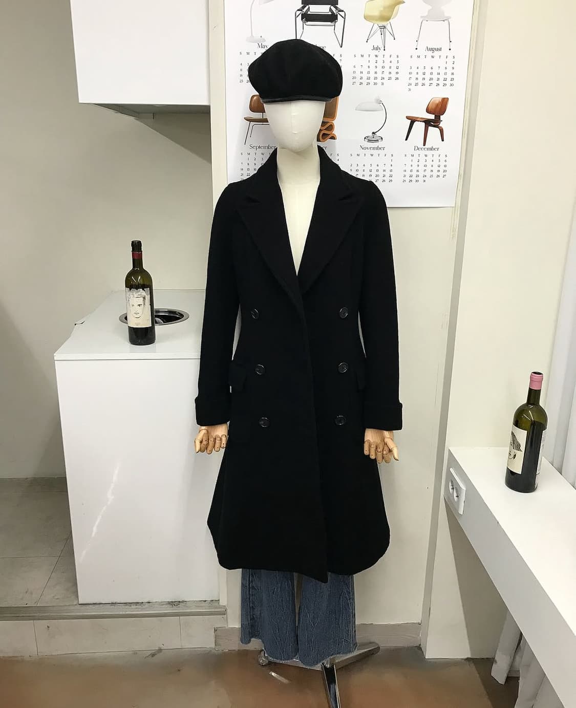 폴로 캐시미어 더블 코트 상품이미지5