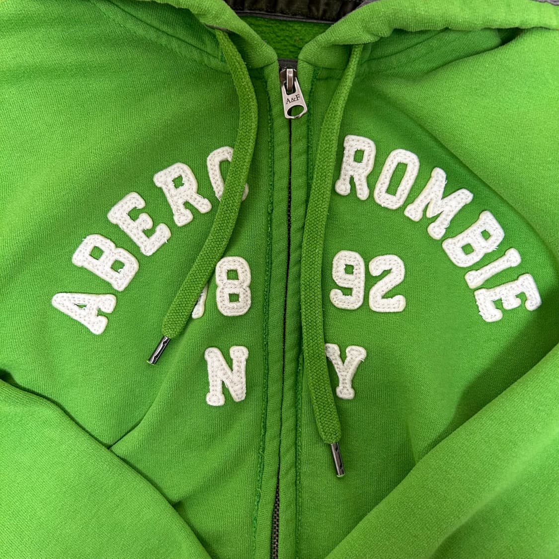 아베크롬비 말차 후드집업 여성 M 상품이미지3