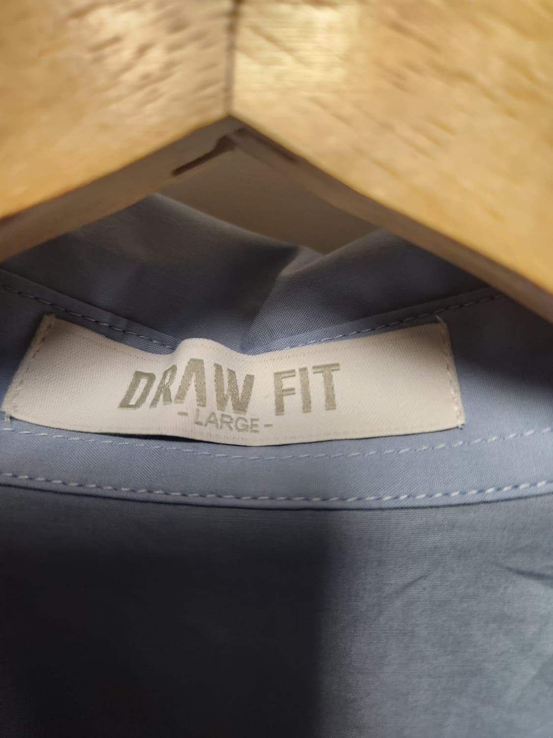 드로우핏 페이퍼 코튼 오버핏 셔츠 L 상품이미지2