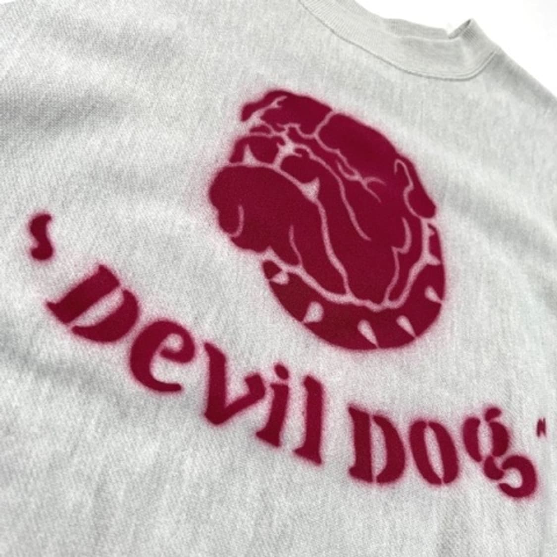 [L]프리휠러스 울티마툴레 "USMC DEVIL DOG" 반팔 스웻 셔츠 상품이미지4