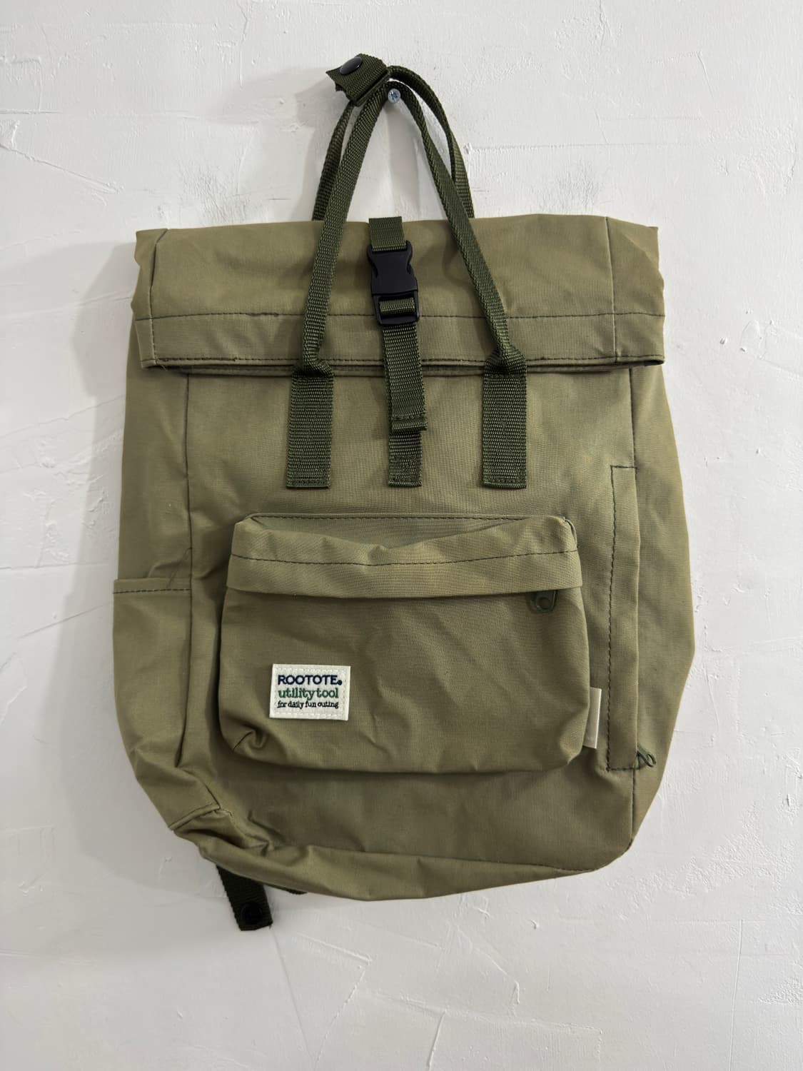 rootote khaki backpack 상품이미지4