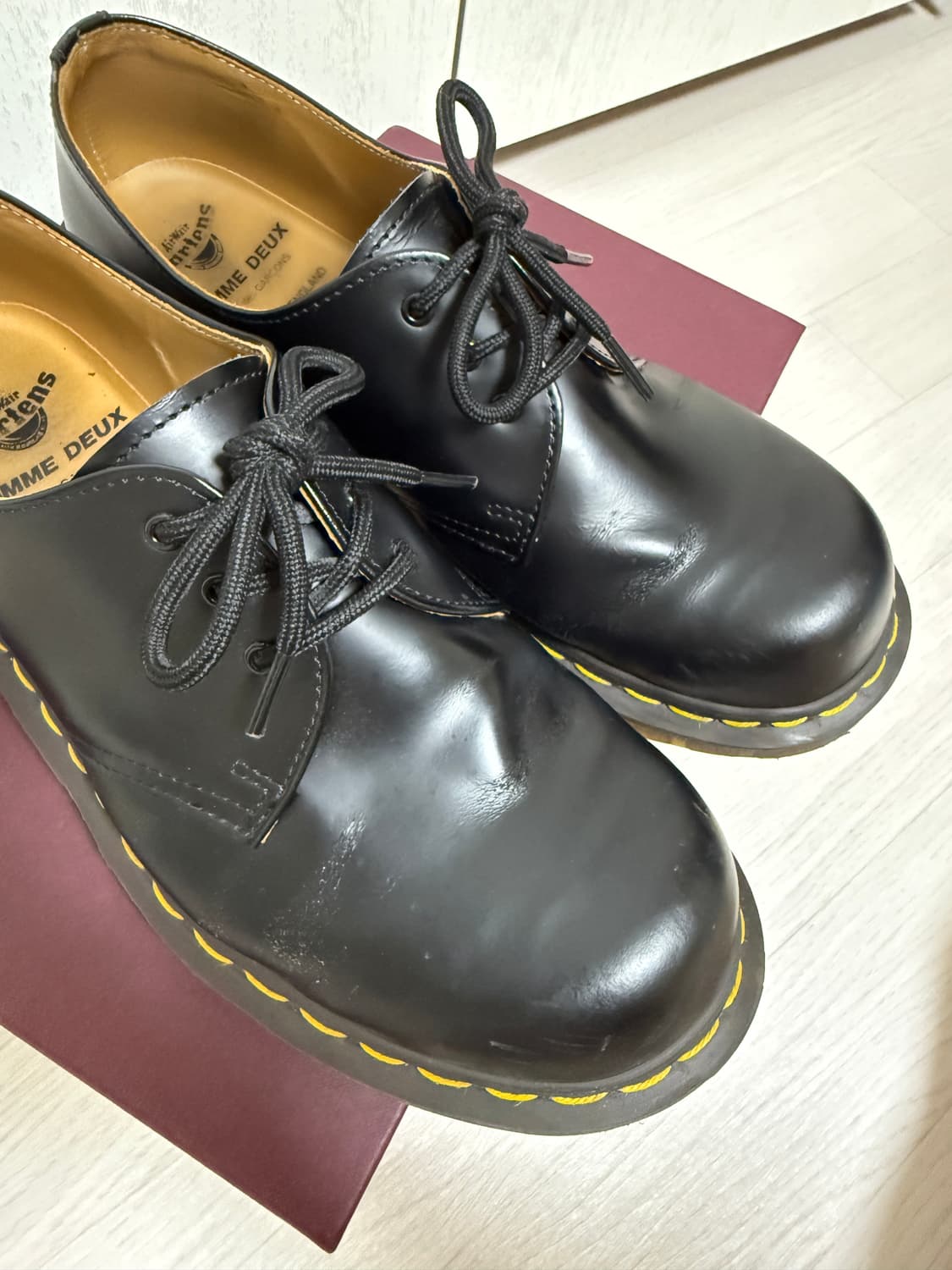 [42] 꼼데가르송 옴므 듀스/ X 닥터마틴 1461 상품이미지6