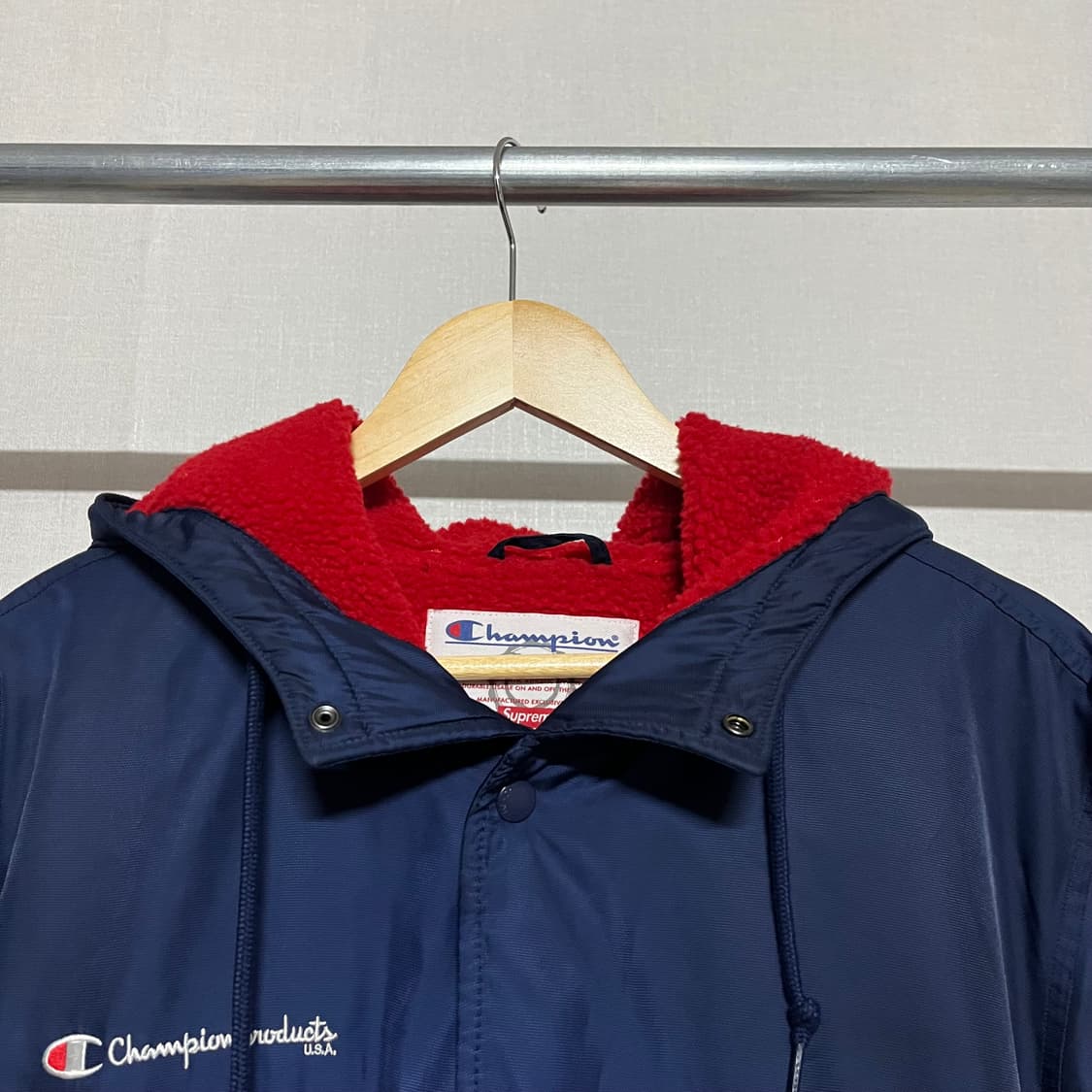 슈프림 x 챔피온 쉐르파 돕바 M 상품이미지4