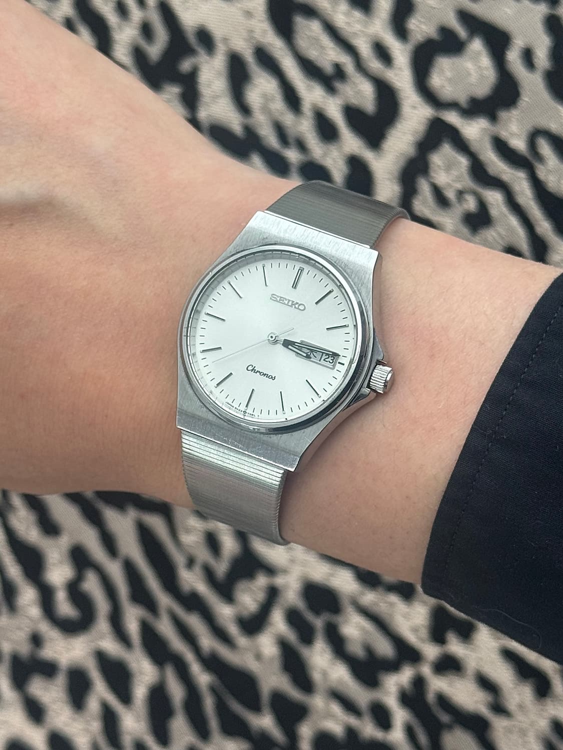 80s 빈티지 세이코 크로노스 쿼츠 상품이미지10