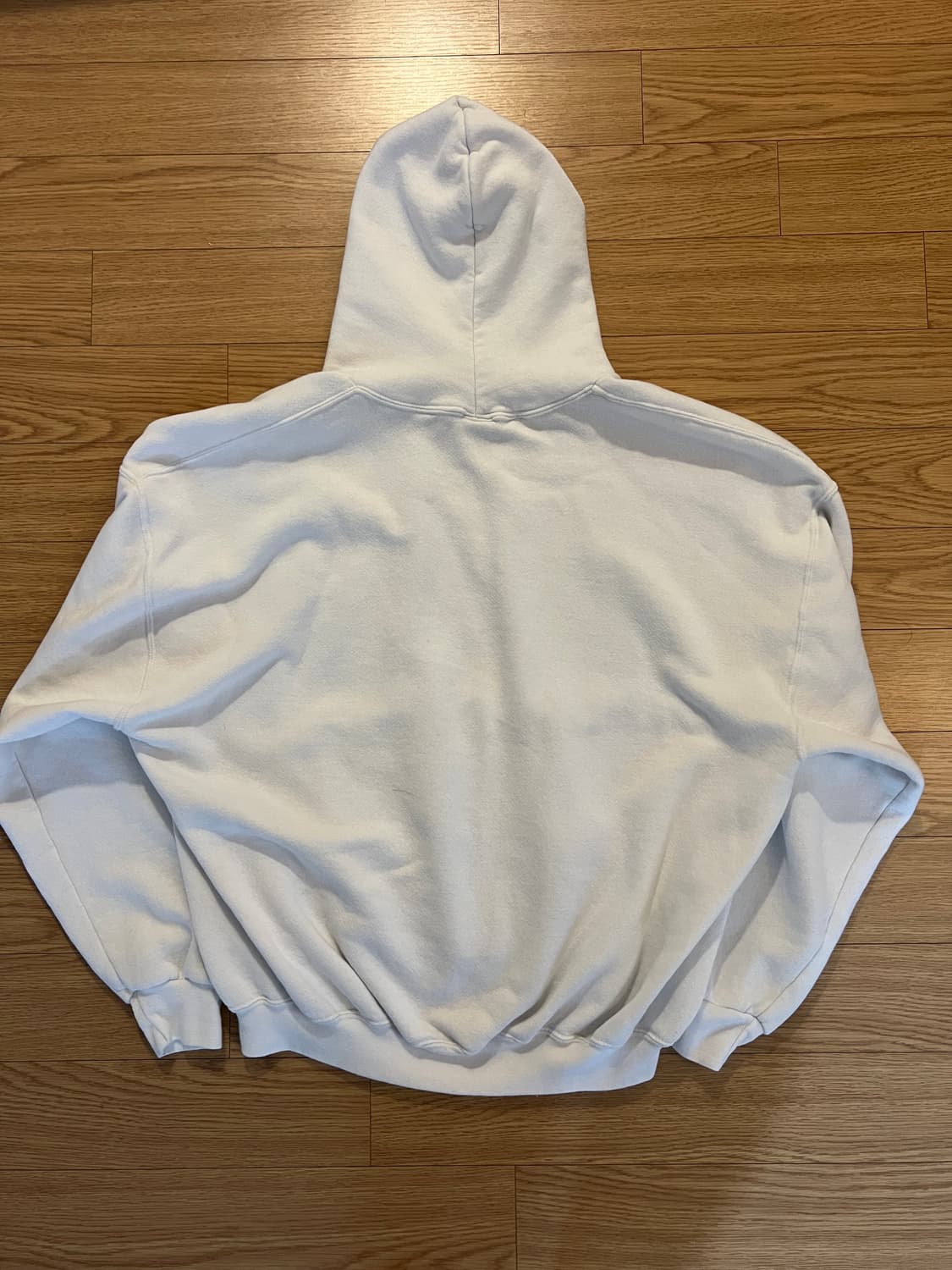 90s 러셀 빈티지 후디 화이트 XXL 상품이미지4