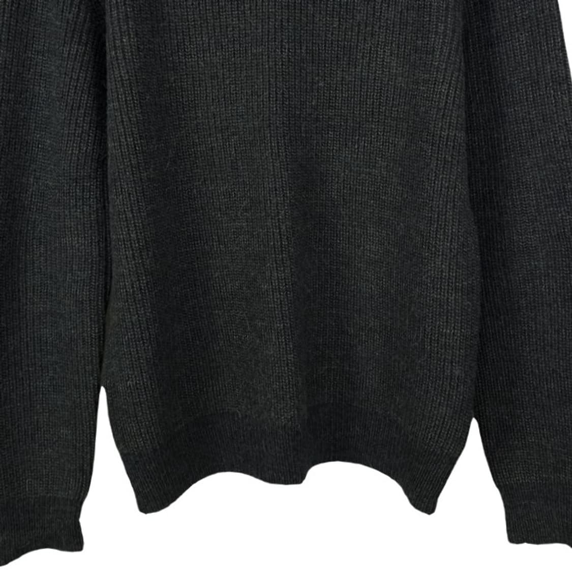 [시리즈] 와플 크루넥 니트 챠콜 M19500 상품이미지5