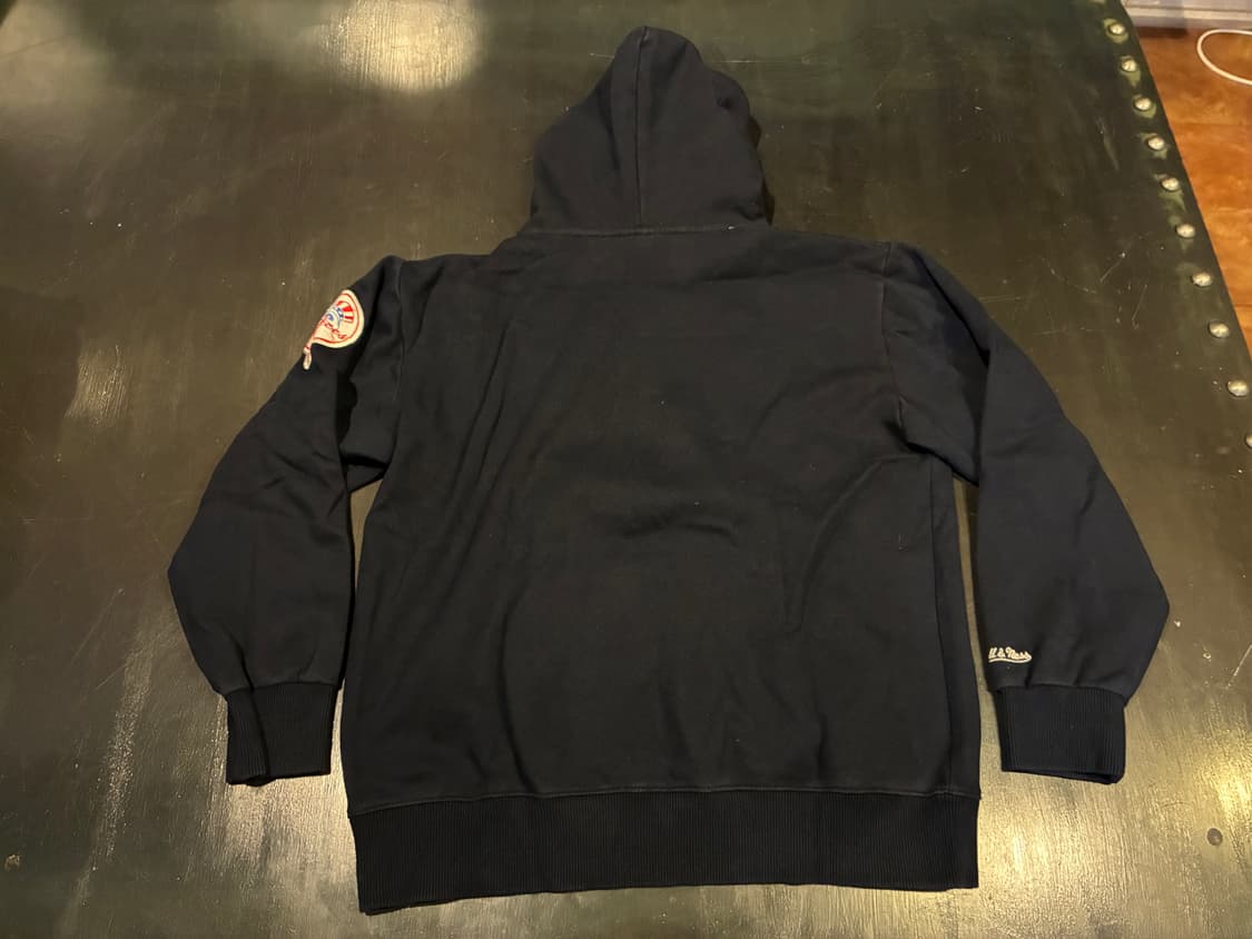 L) 미첼앤네스 뉴욕 양키스 후드티 네이비 상품이미지6