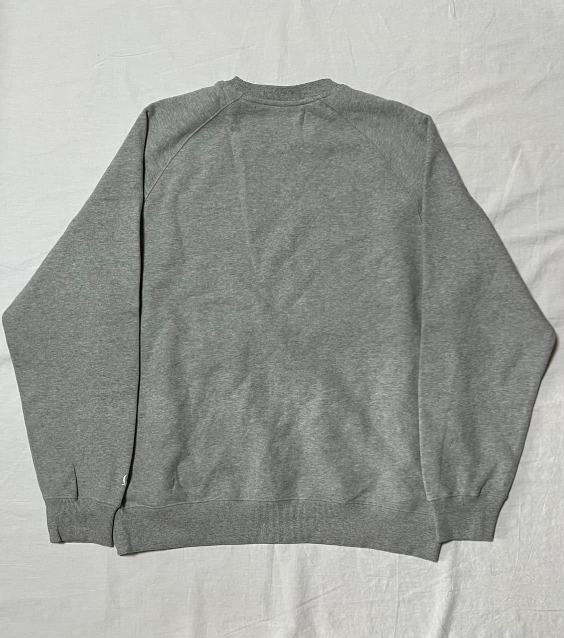 L) 커버낫 스몰 로고 맨투맨 그레이 상품이미지2