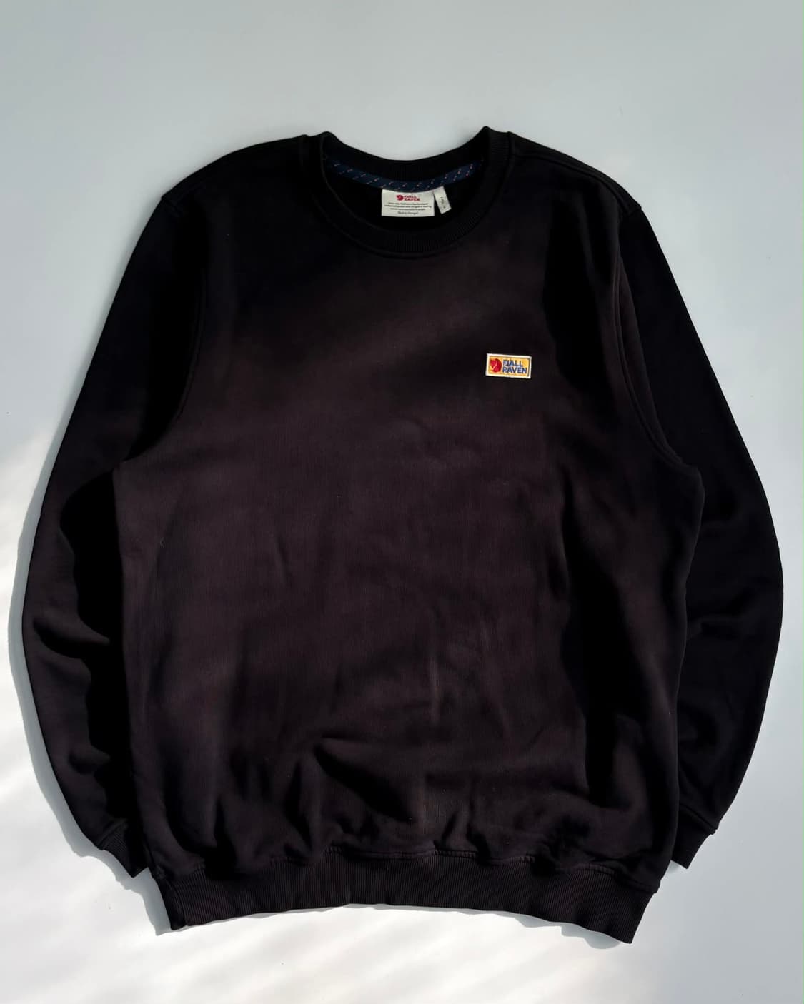 [L] 피엘라벤 바르닥 블랙 맨투맨 스웻셔츠 상품이미지1