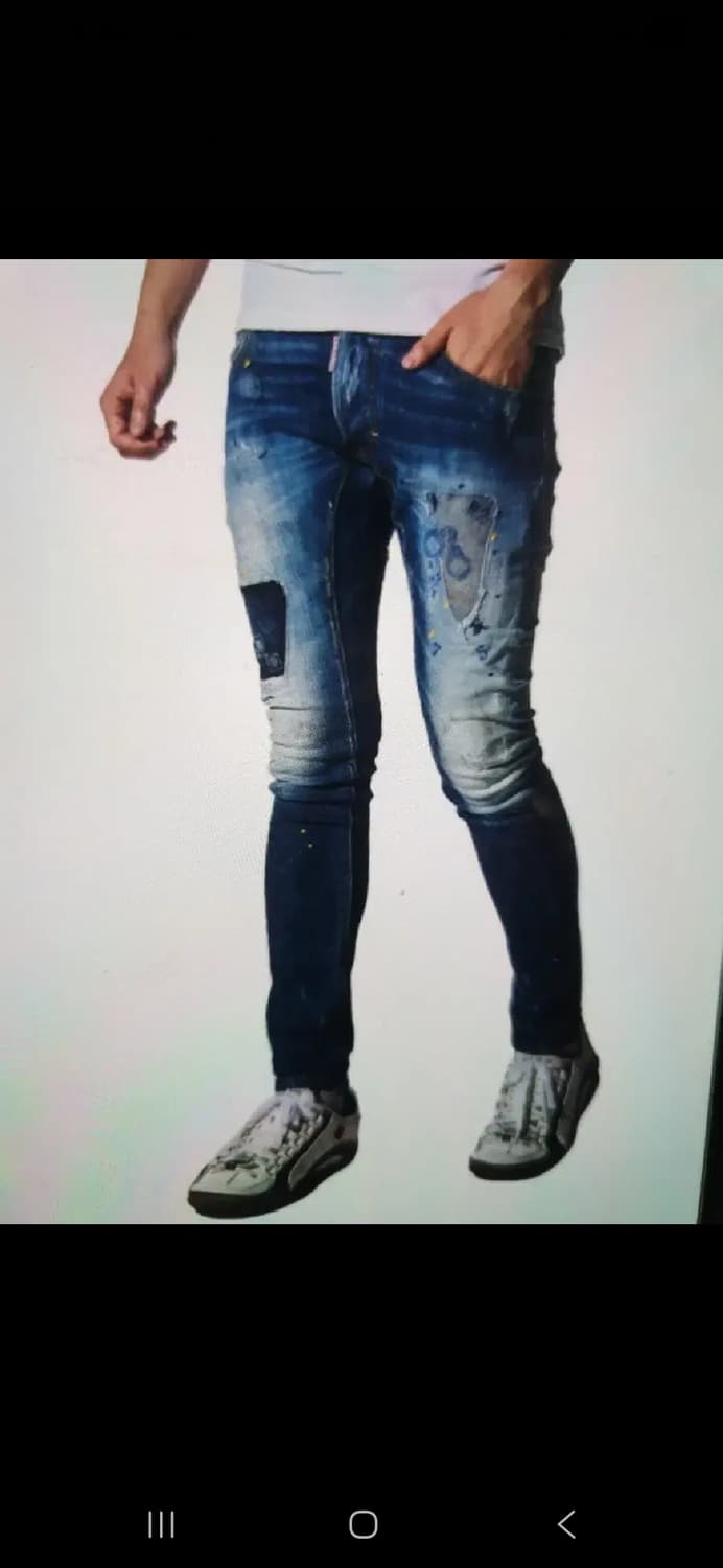 (정품)디스퀘어드2 옐로우 페인팅 수갑 더티덧뎀진

싸이즈31~32. 슬 상품이미지2