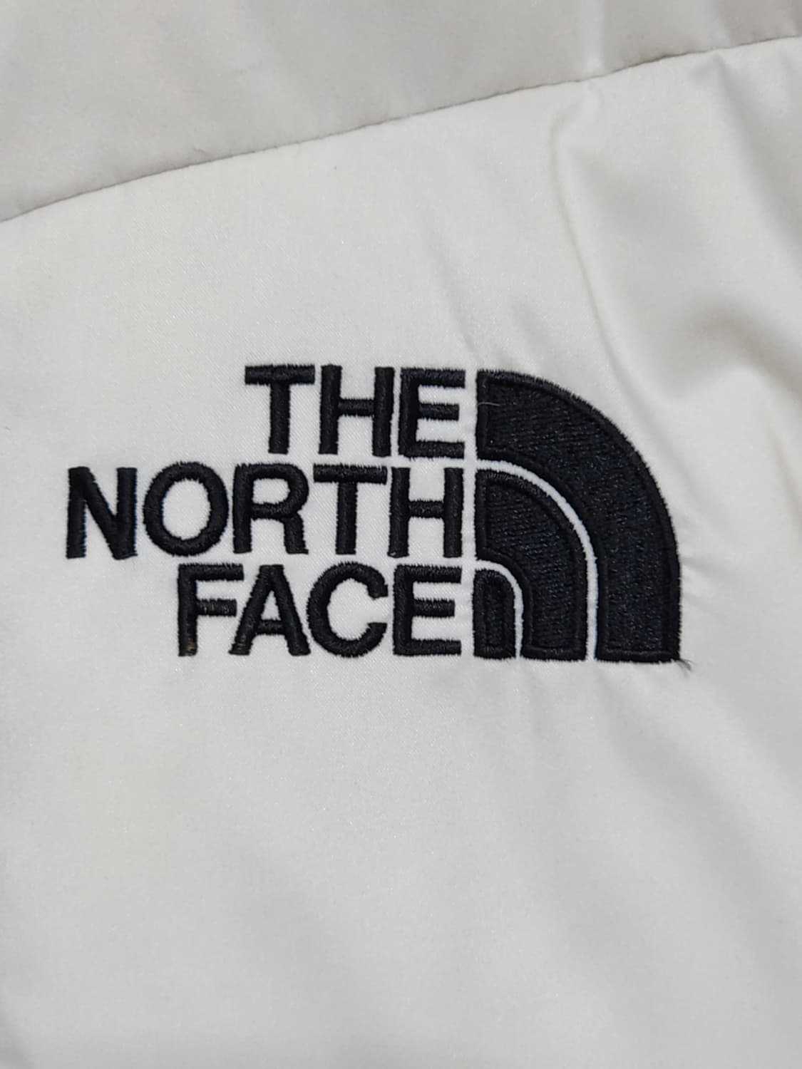 (M) 노스페이스 오리털 롱패딩 점퍼 화이트 후드 다운코트  상품이미지4