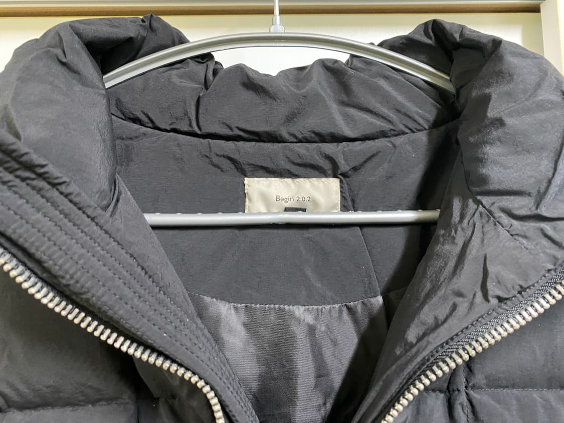 [2] 비긴202 에이트 헤비 다운 점퍼 블랙 상품이미지3