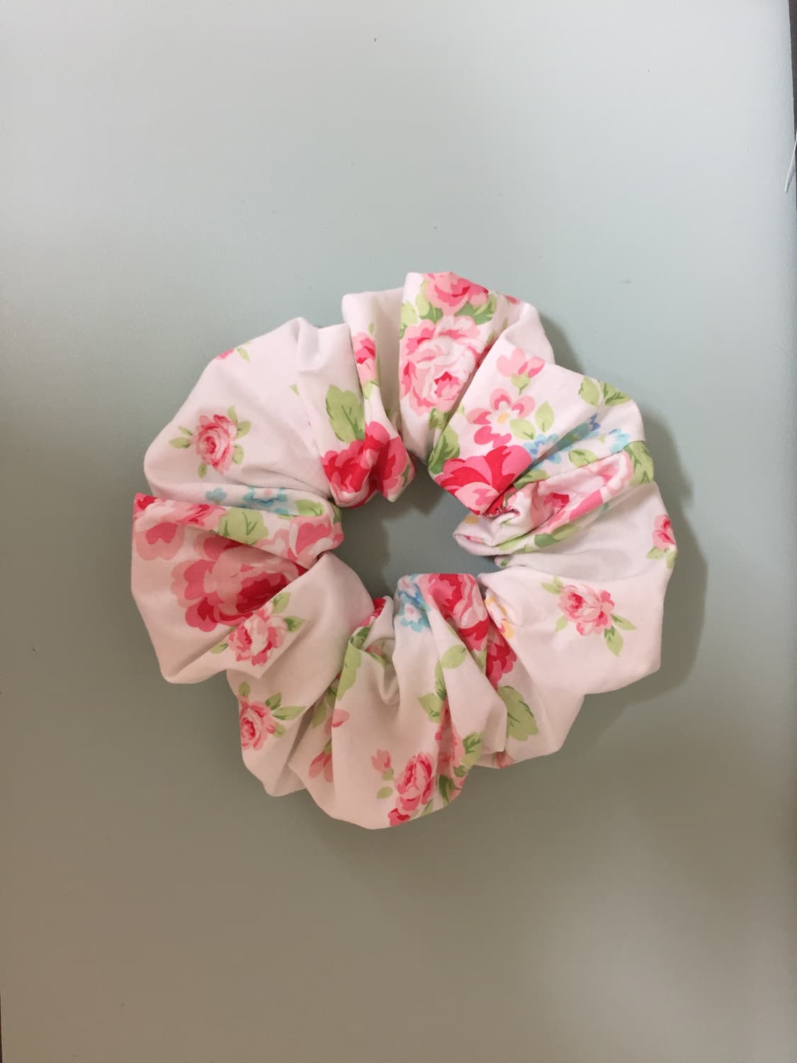 핸드메이드 꽃 스크런치 상품이미지1