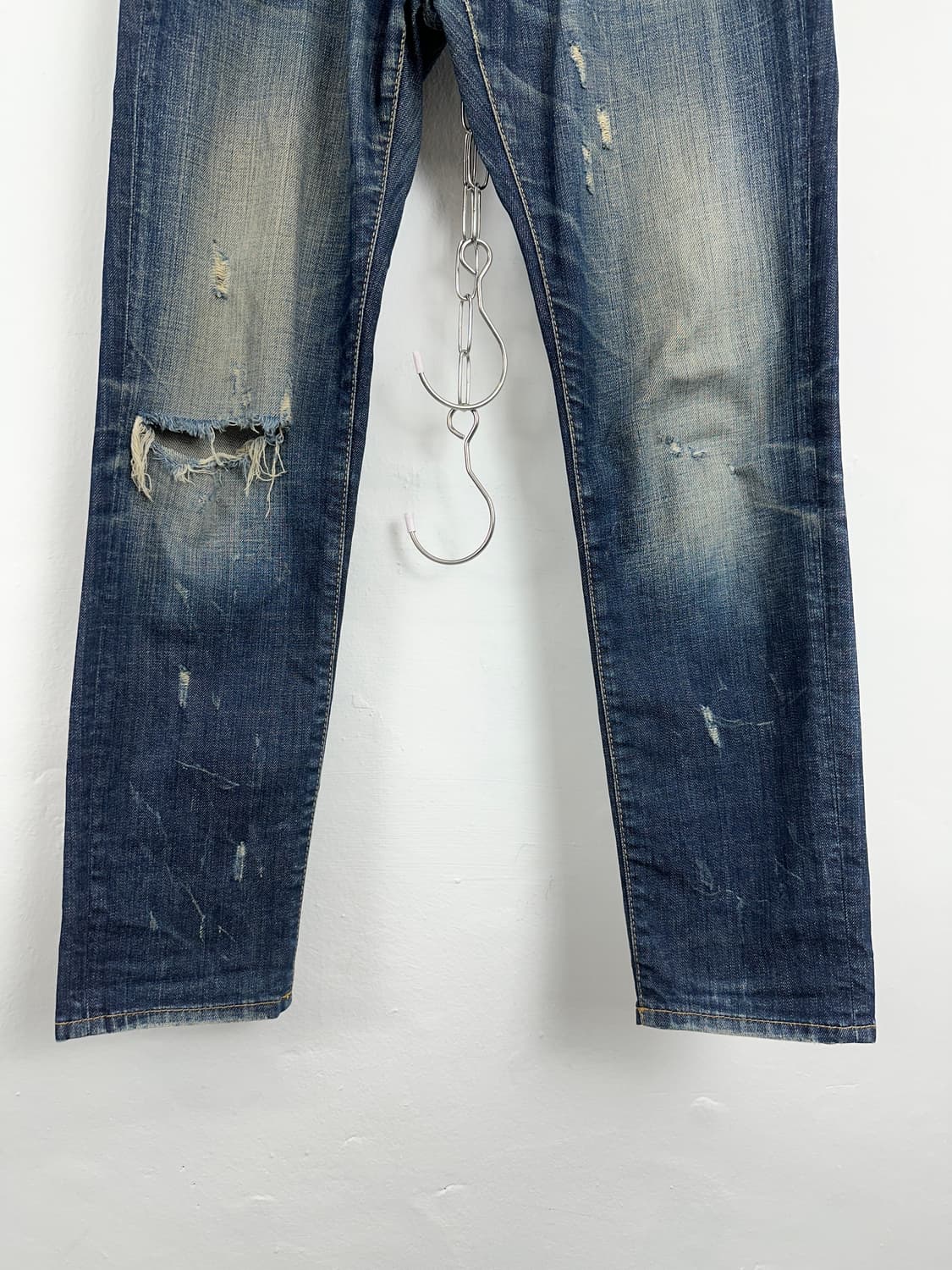 Dsquared2 Distressed Belt Detail Slim De 상품이미지7