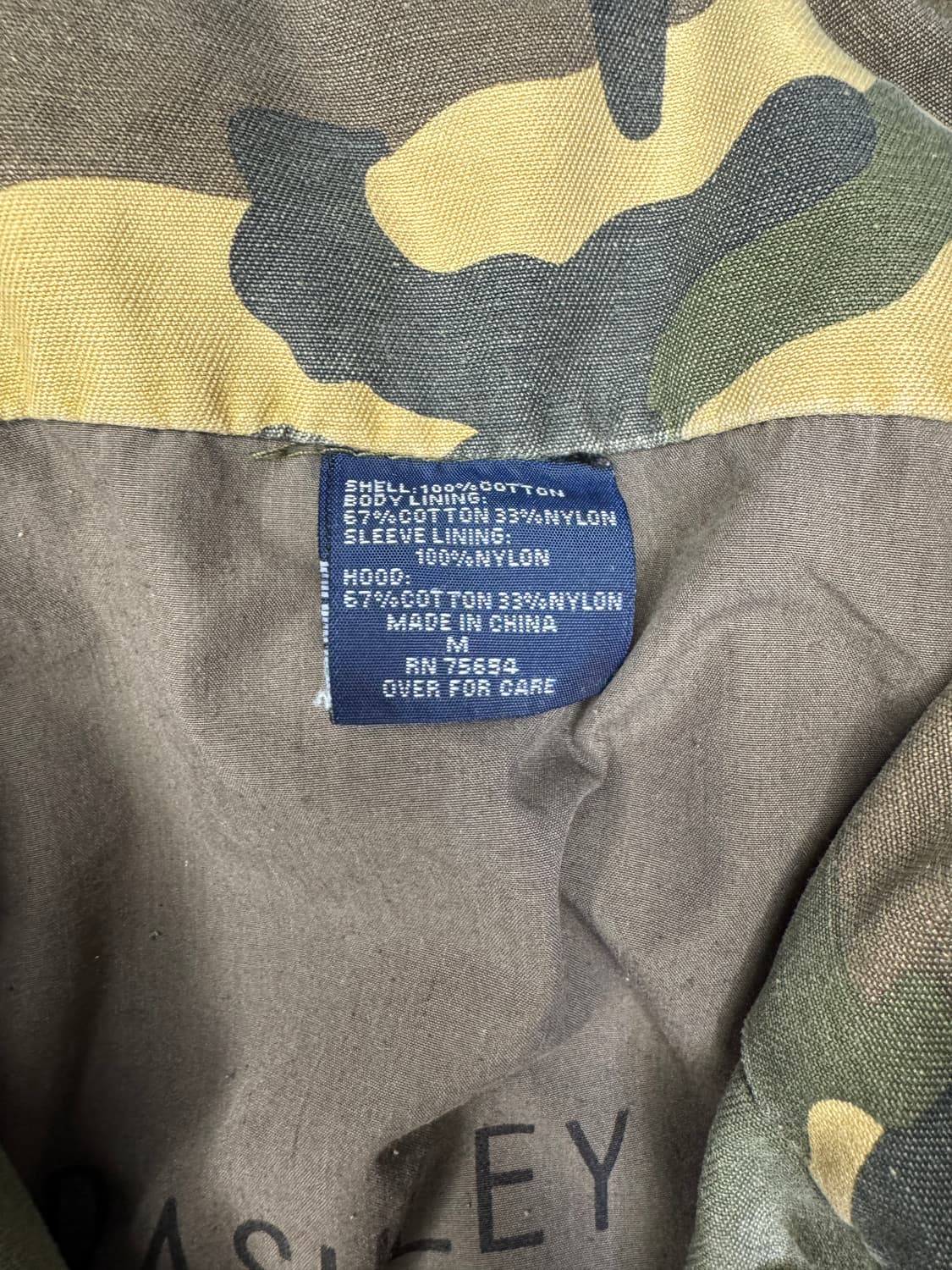 빈티지 TOM&ASHLEY M65 필드자켓 M 상품이미지3